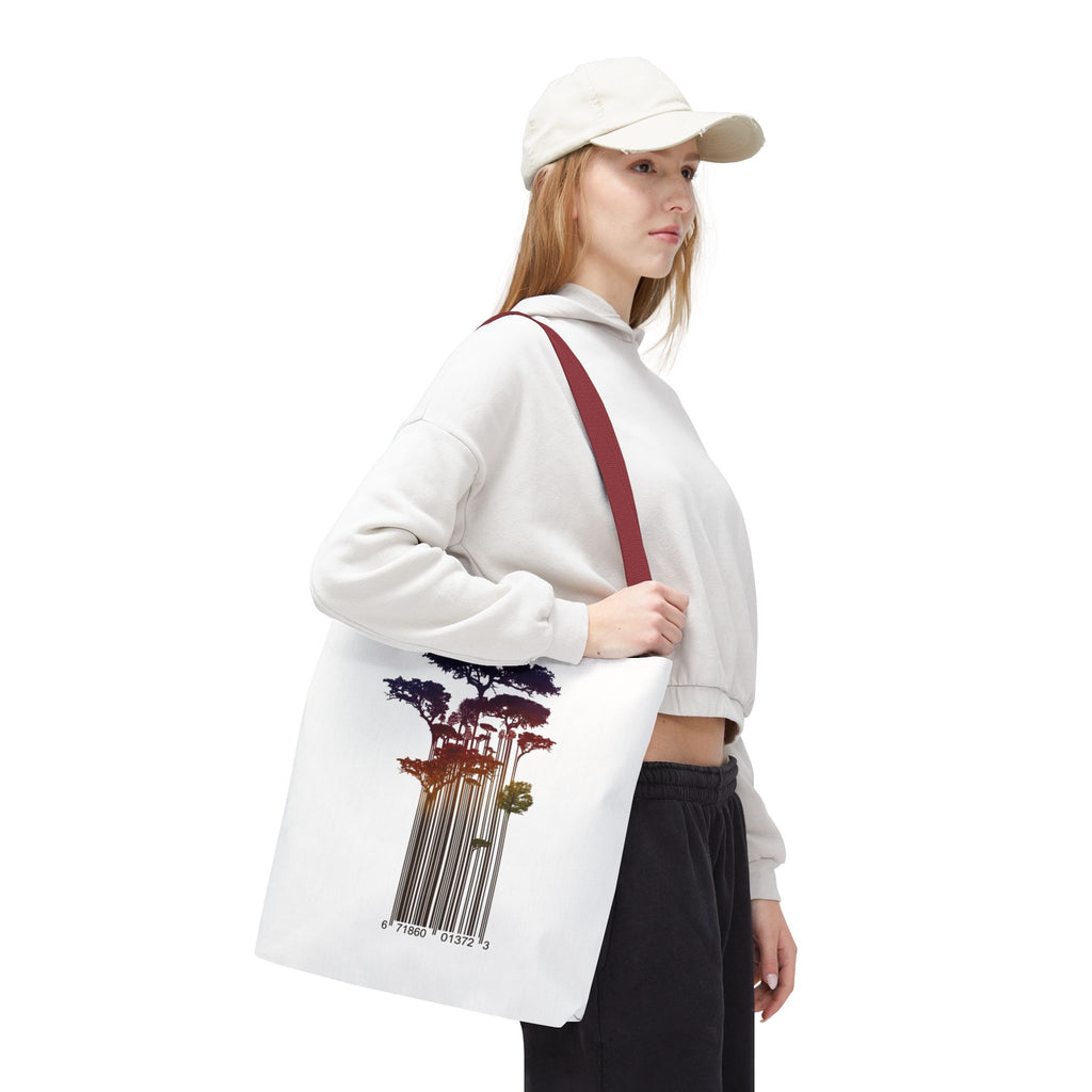 Barcode Forest — Tote Bag