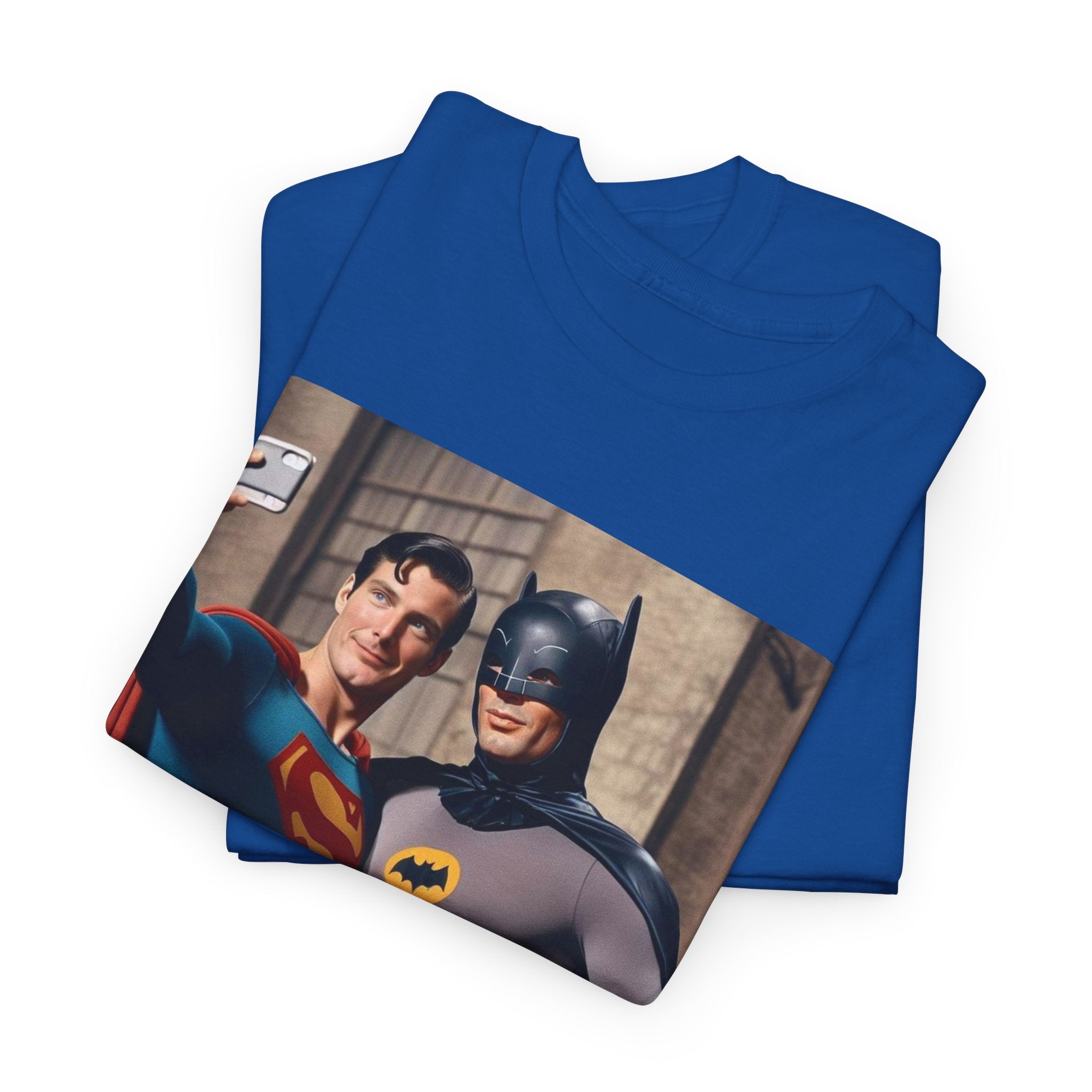 Retro Superhero Selfie - T shirt
