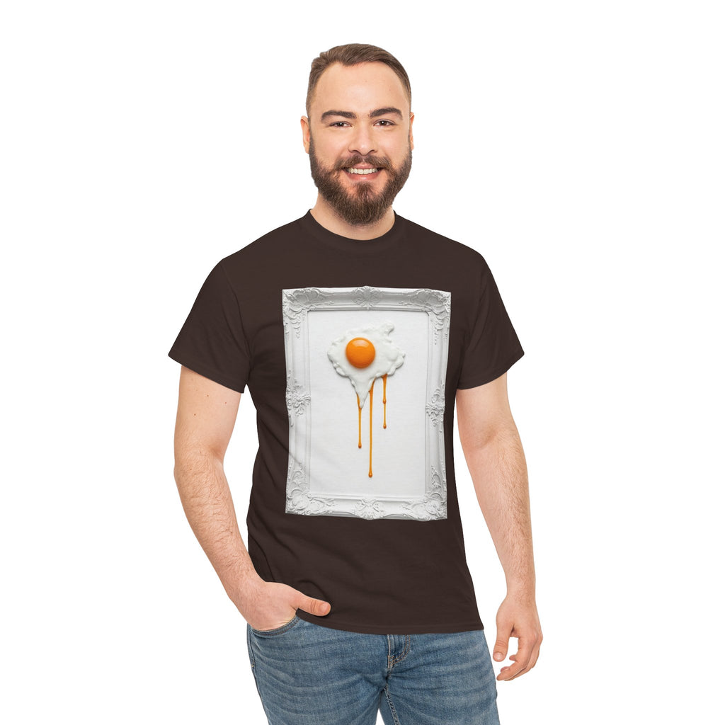 Artful Drip Fried Egg — T‑Shirt