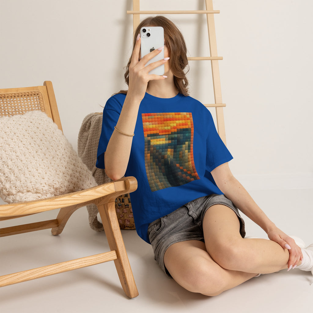 Pixelated Scream — T-Shirt