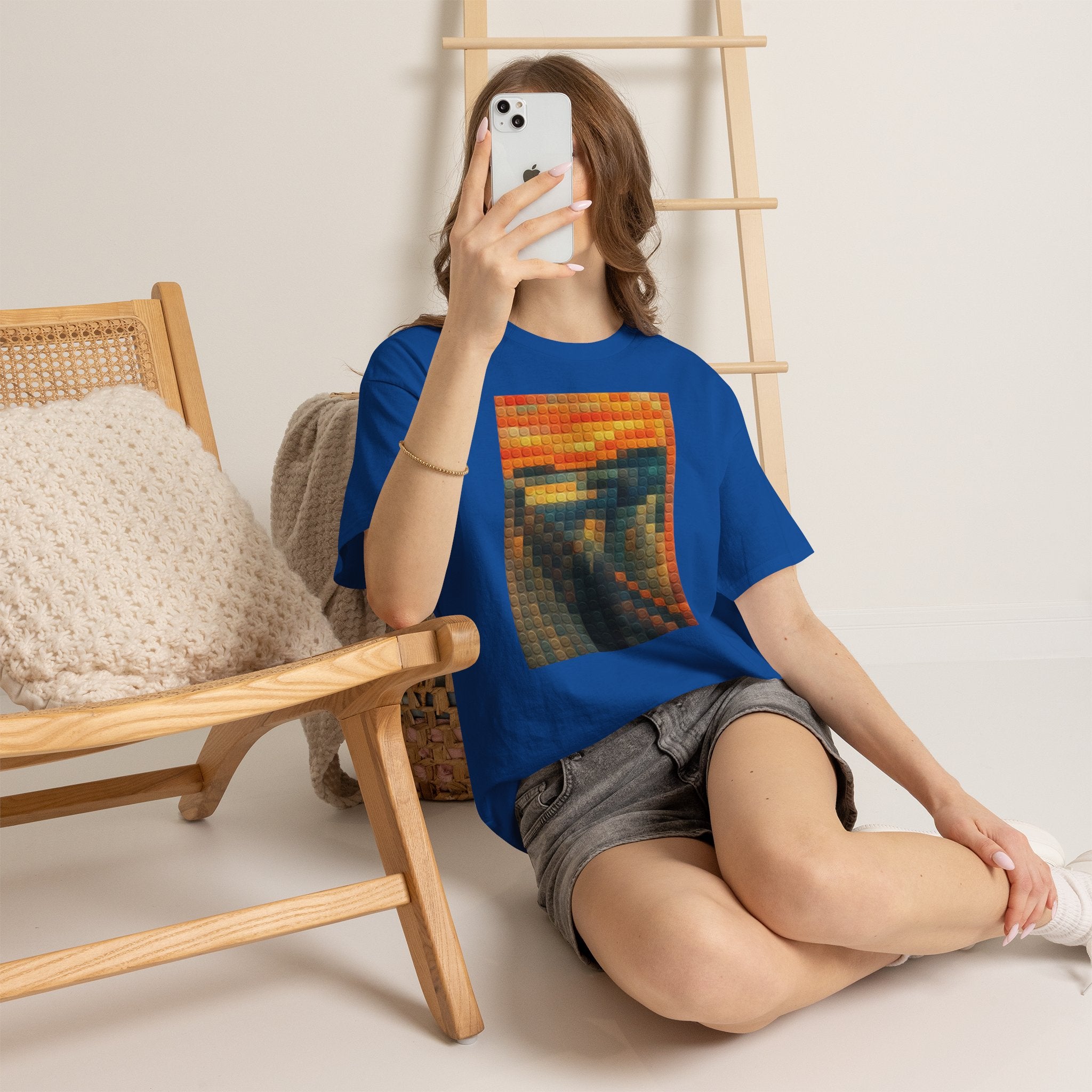 Pixelated Scream — T-Shirt