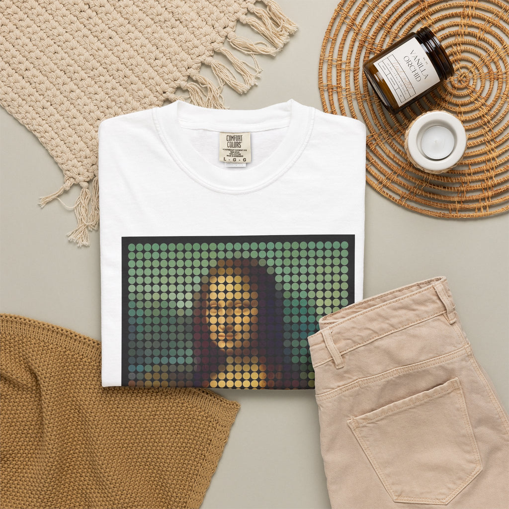 Mona Lisa Pixel Art — T-Shirt