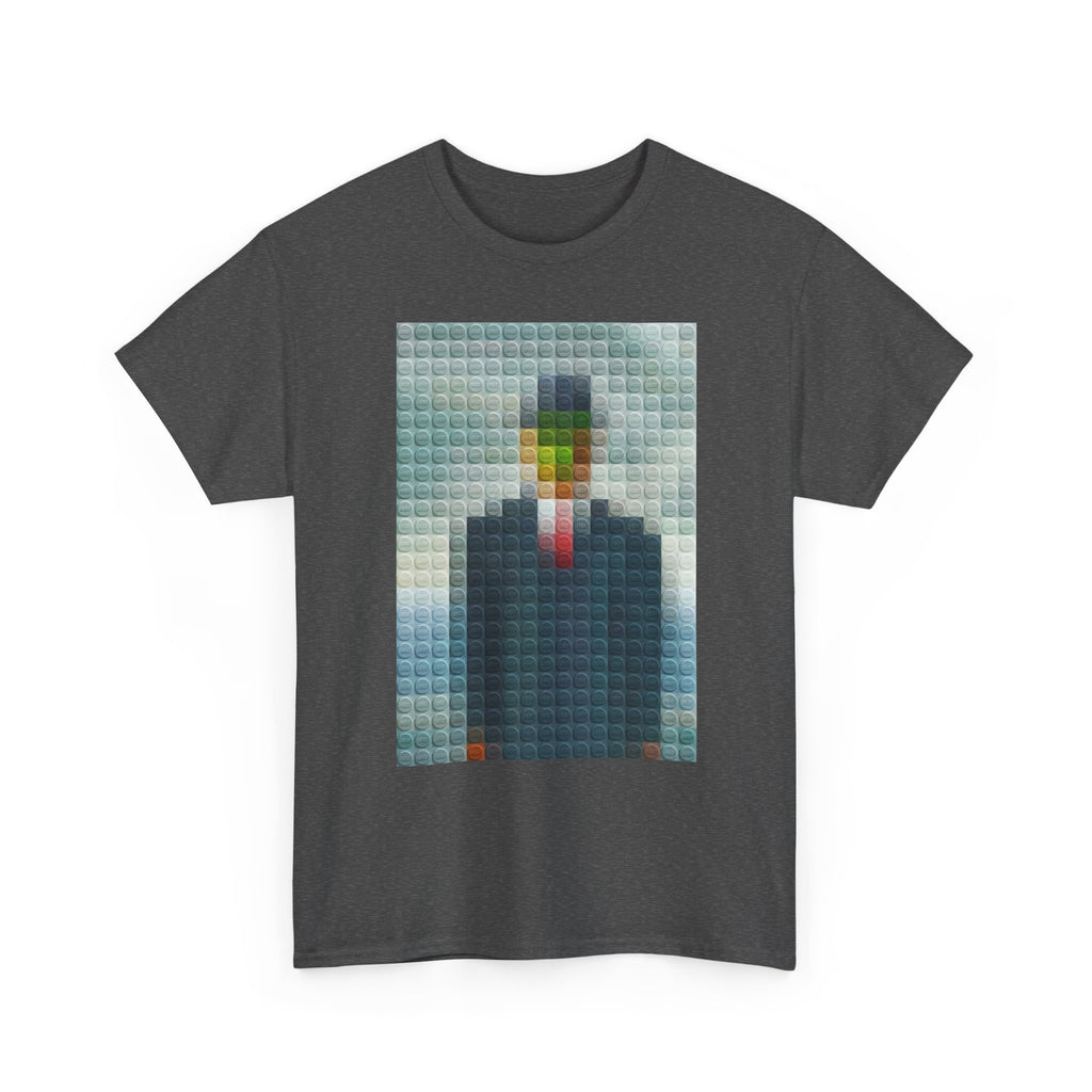 Surreal Pixelated Man T-Shirt – Digital Art Graphic Tee