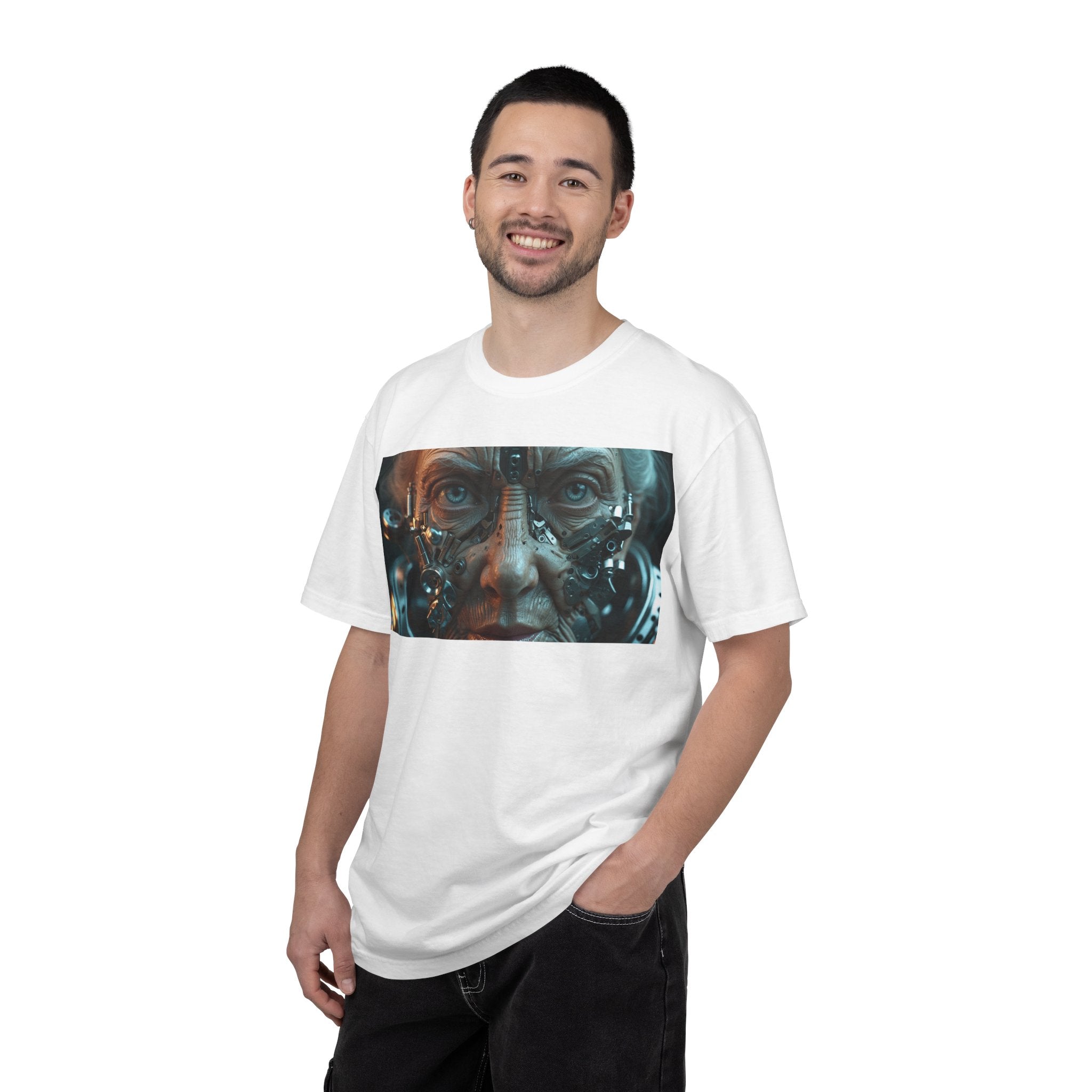 Cybernetic Old Face —T‑Shirt