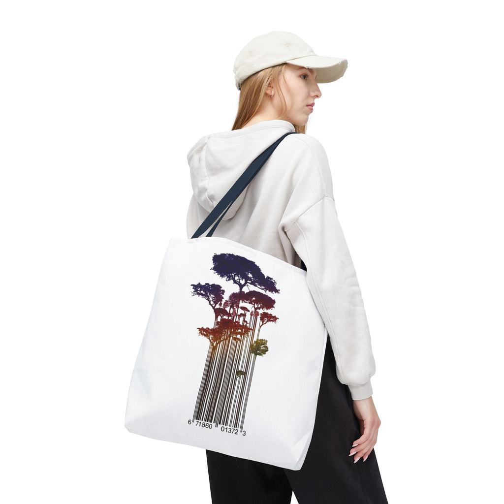 Barcode Forest — Tote Bag