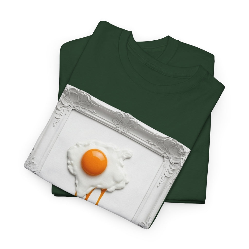 Artful Drip Fried Egg — T‑Shirt