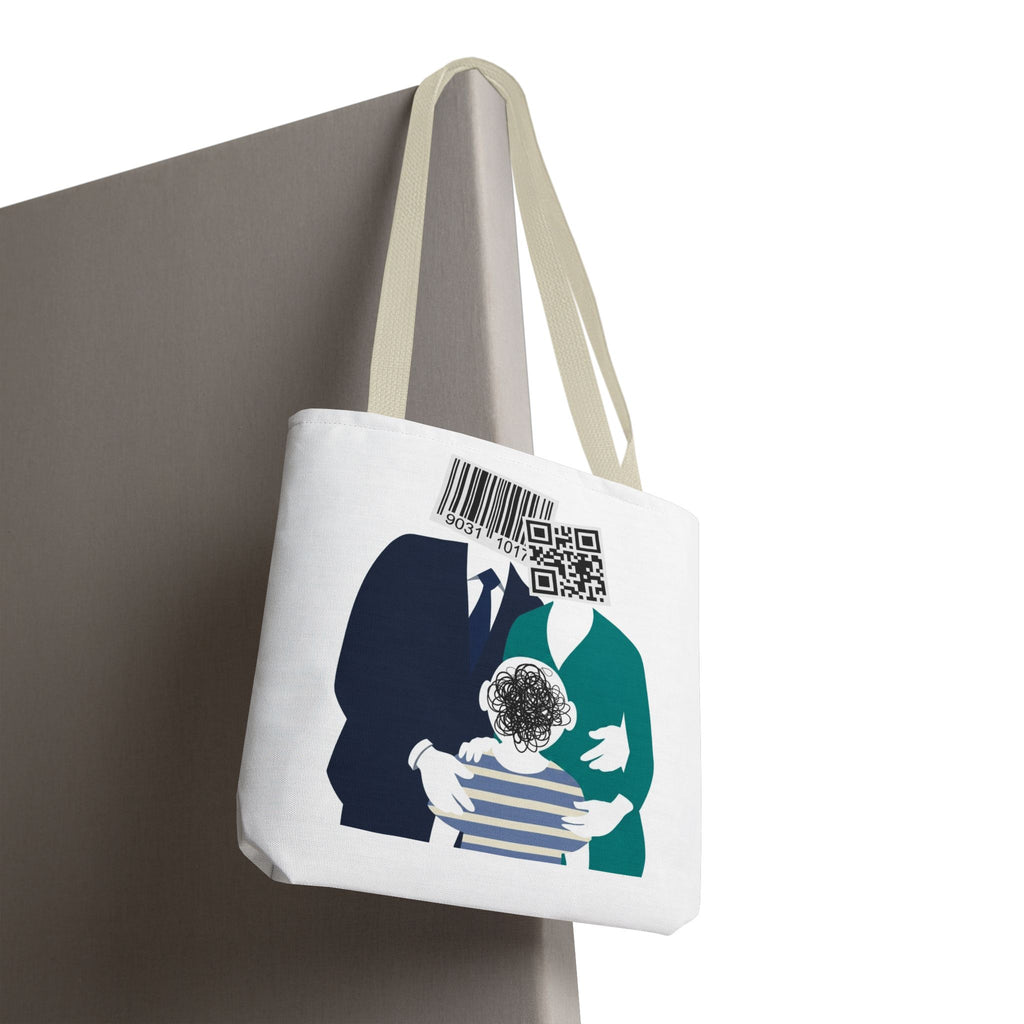Barcode Family Portrait Tote Bag