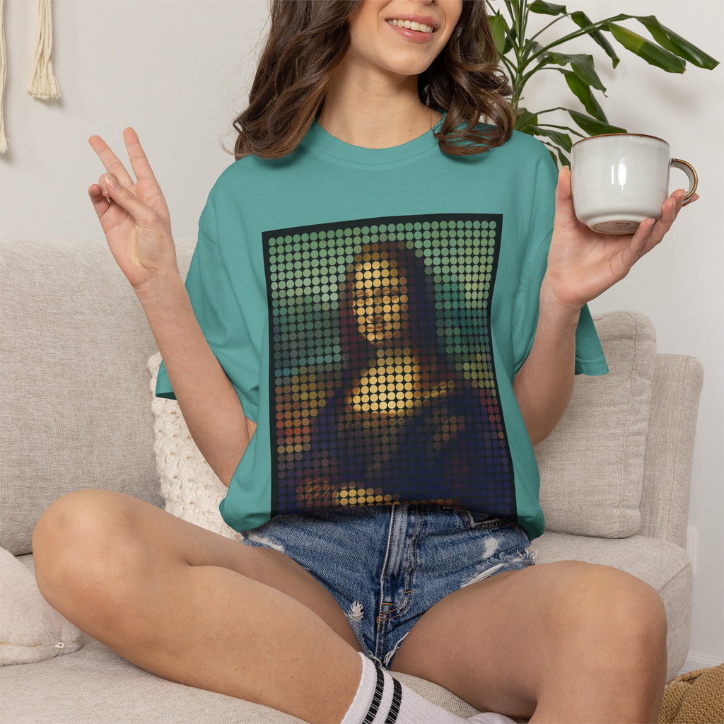 Mona Lisa Pixel Art — T-Shirt