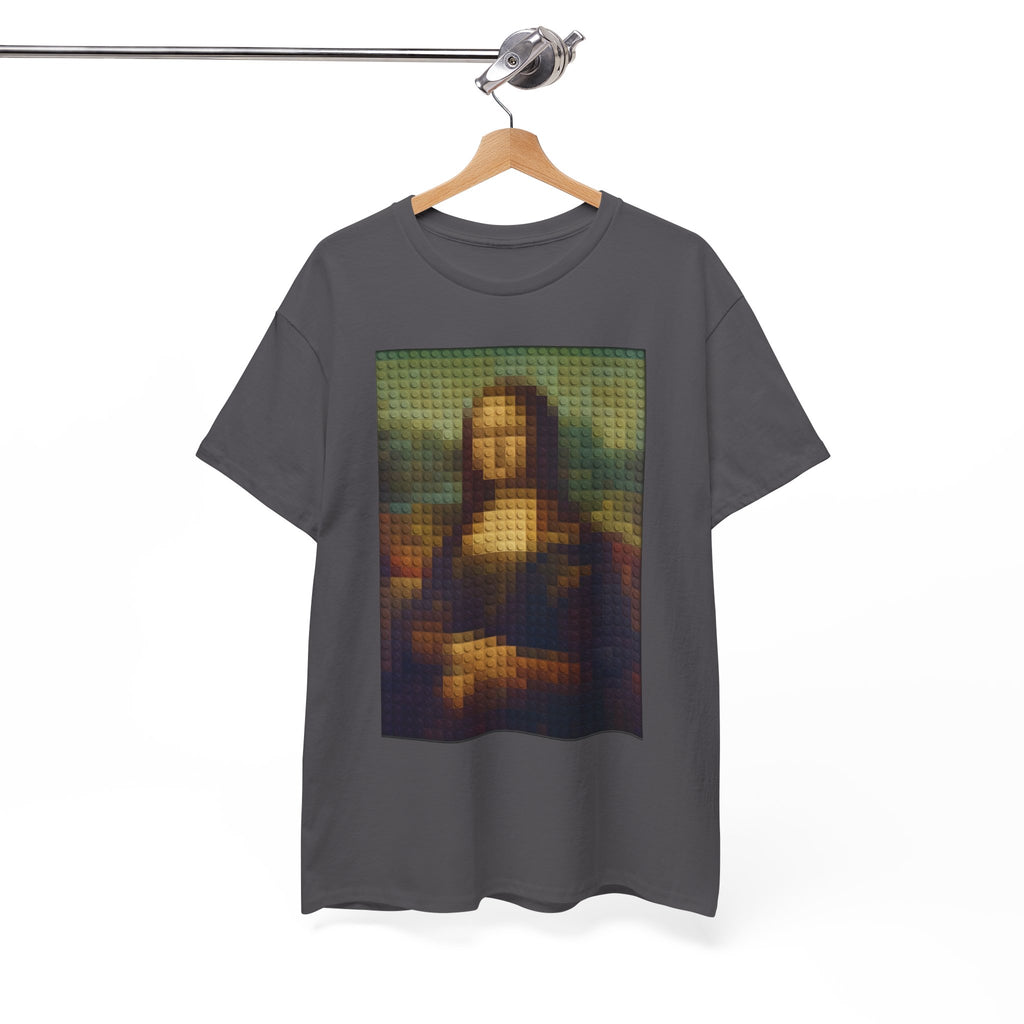 Pixelated Mona Lisa - T‑Shirt