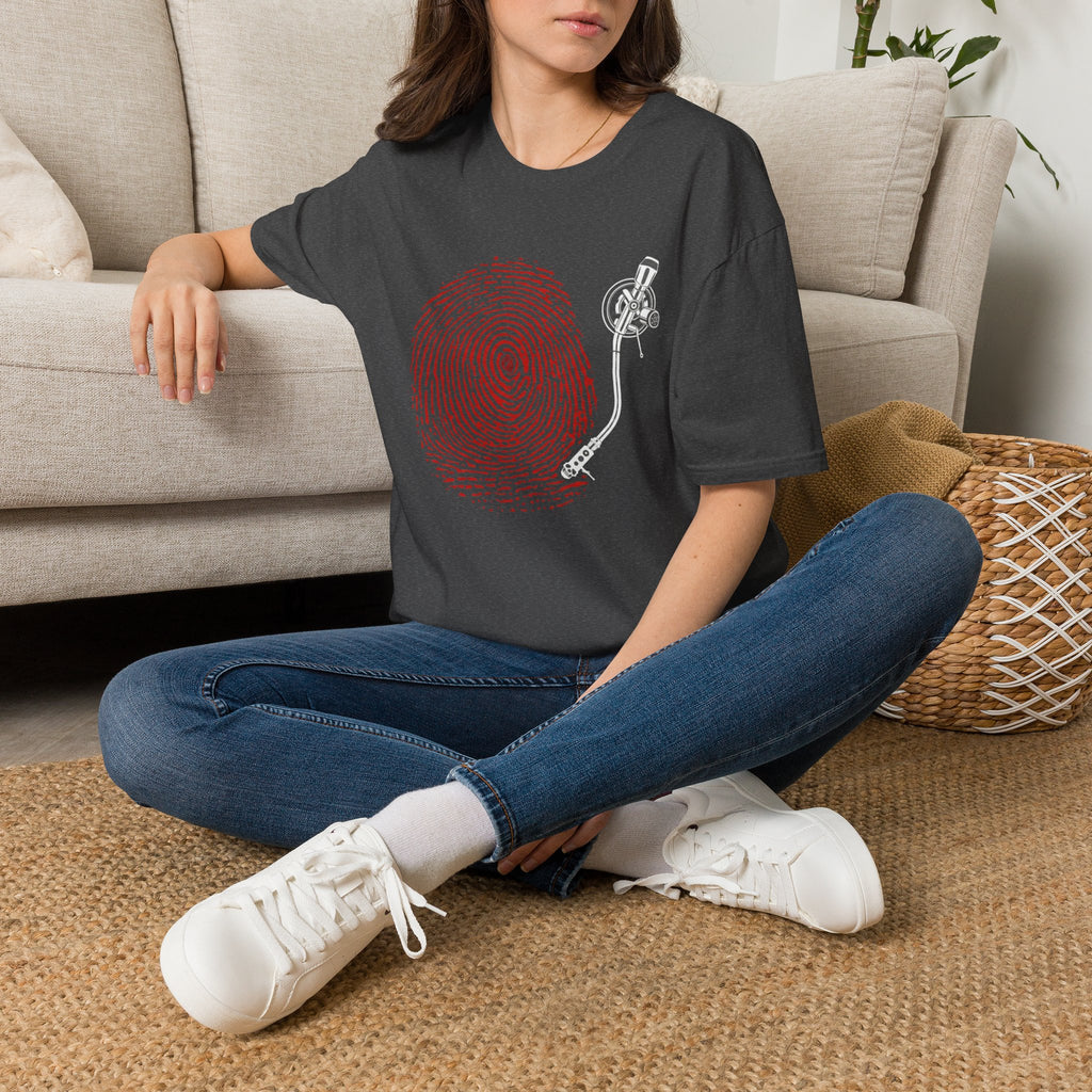 Fingerprint Turntable — T-Shirt