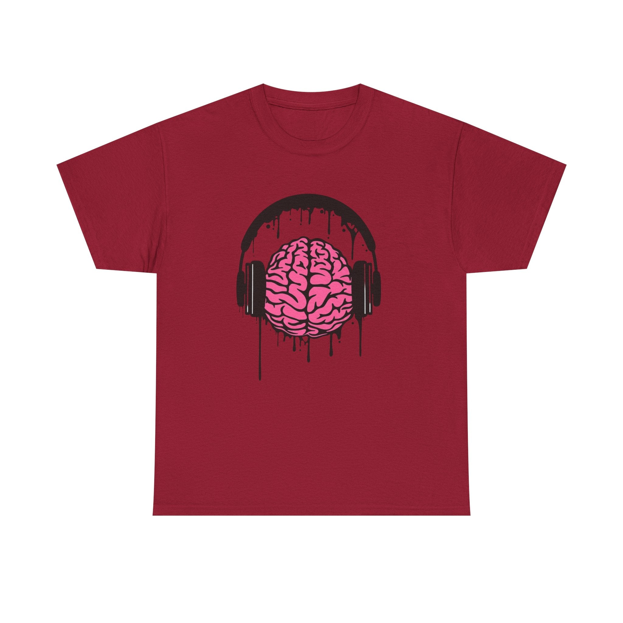 Music Lover Dripping Brain — T-Shirt
