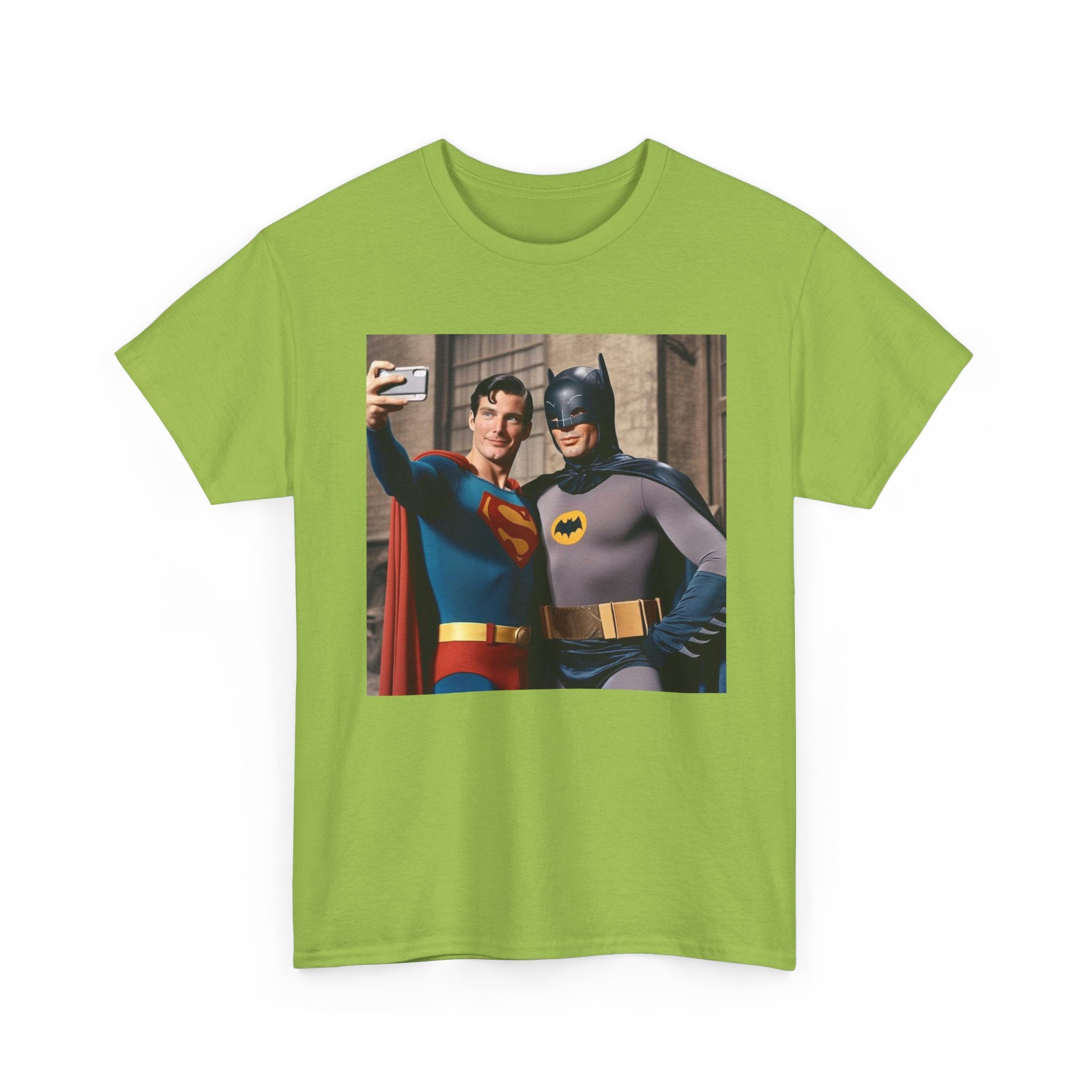 Retro Superhero Selfie - T shirt