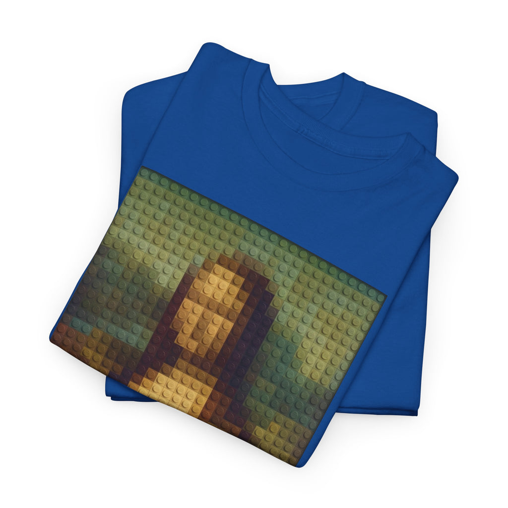 Pixelated Mona Lisa - T‑Shirt