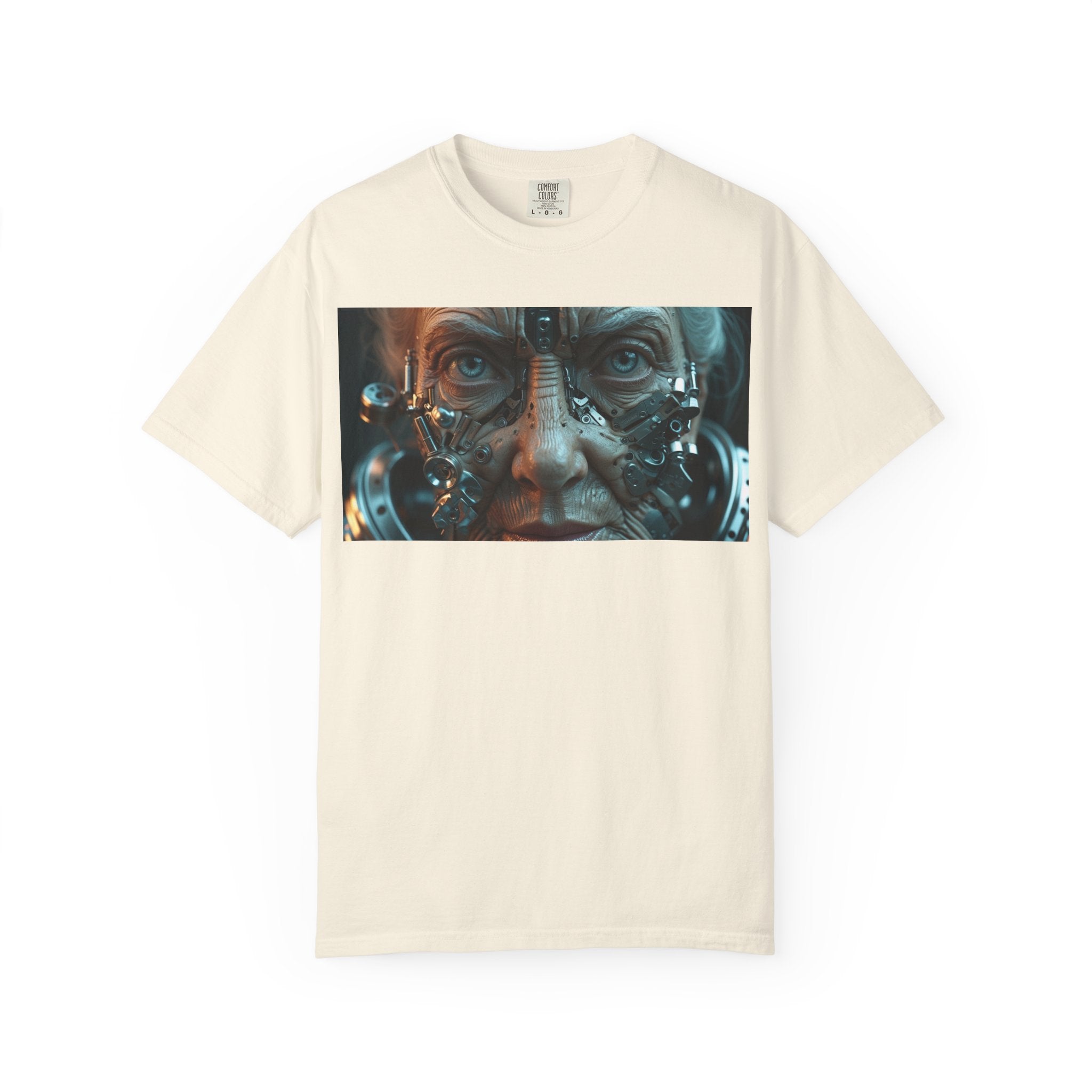 Cybernetic Old Face —T‑Shirt