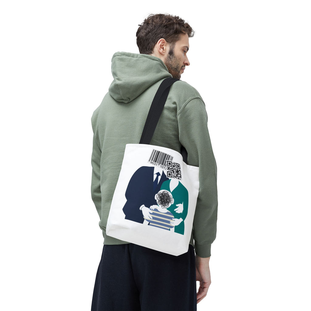 Barcode Family Portrait Tote Bag