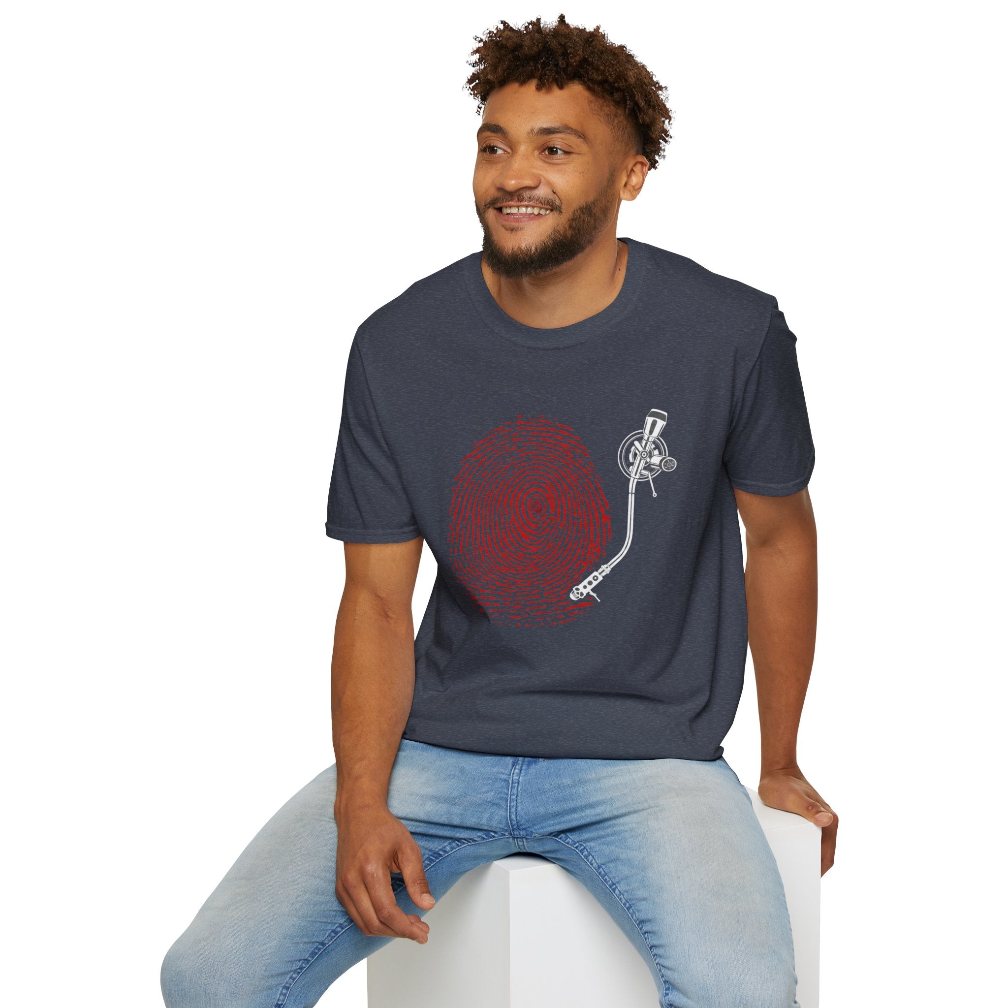 Fingerprint Turntable — T-Shirt