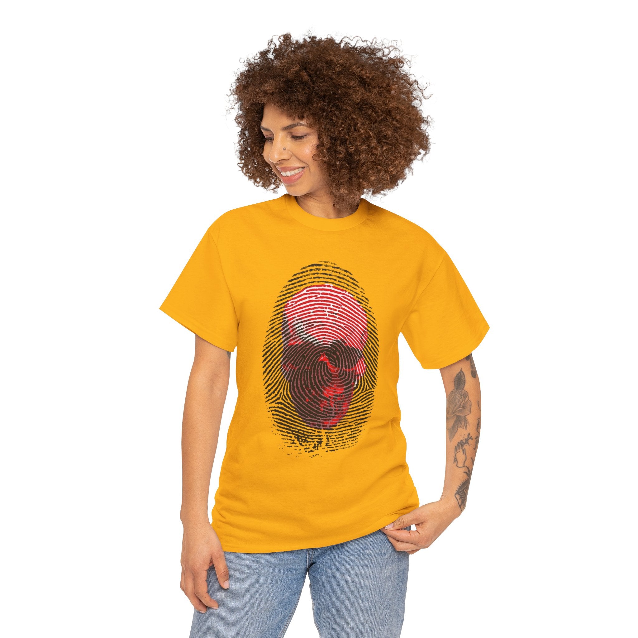 Skull Fingerprint — T-Shirt