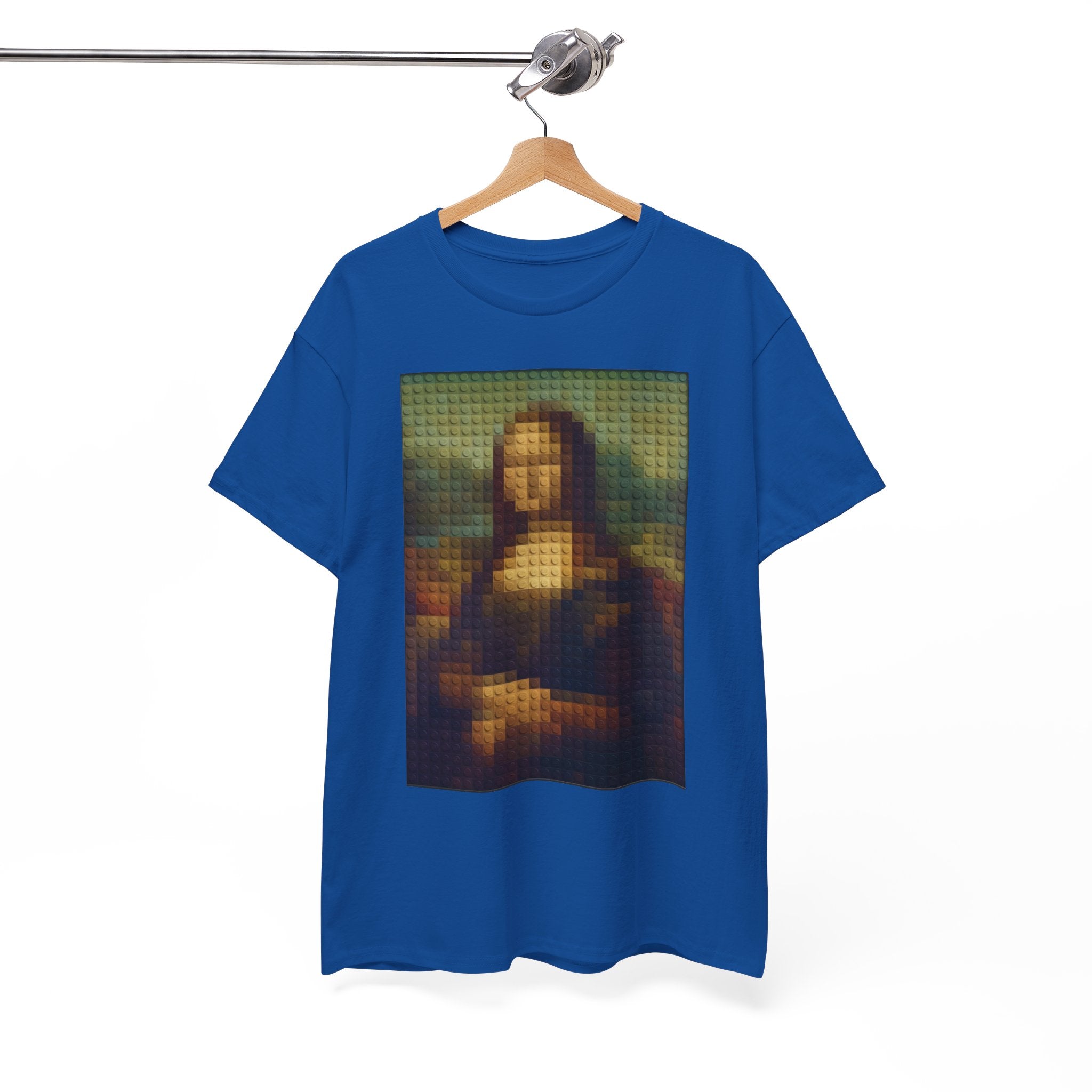 Pixelated Mona Lisa - T‑Shirt