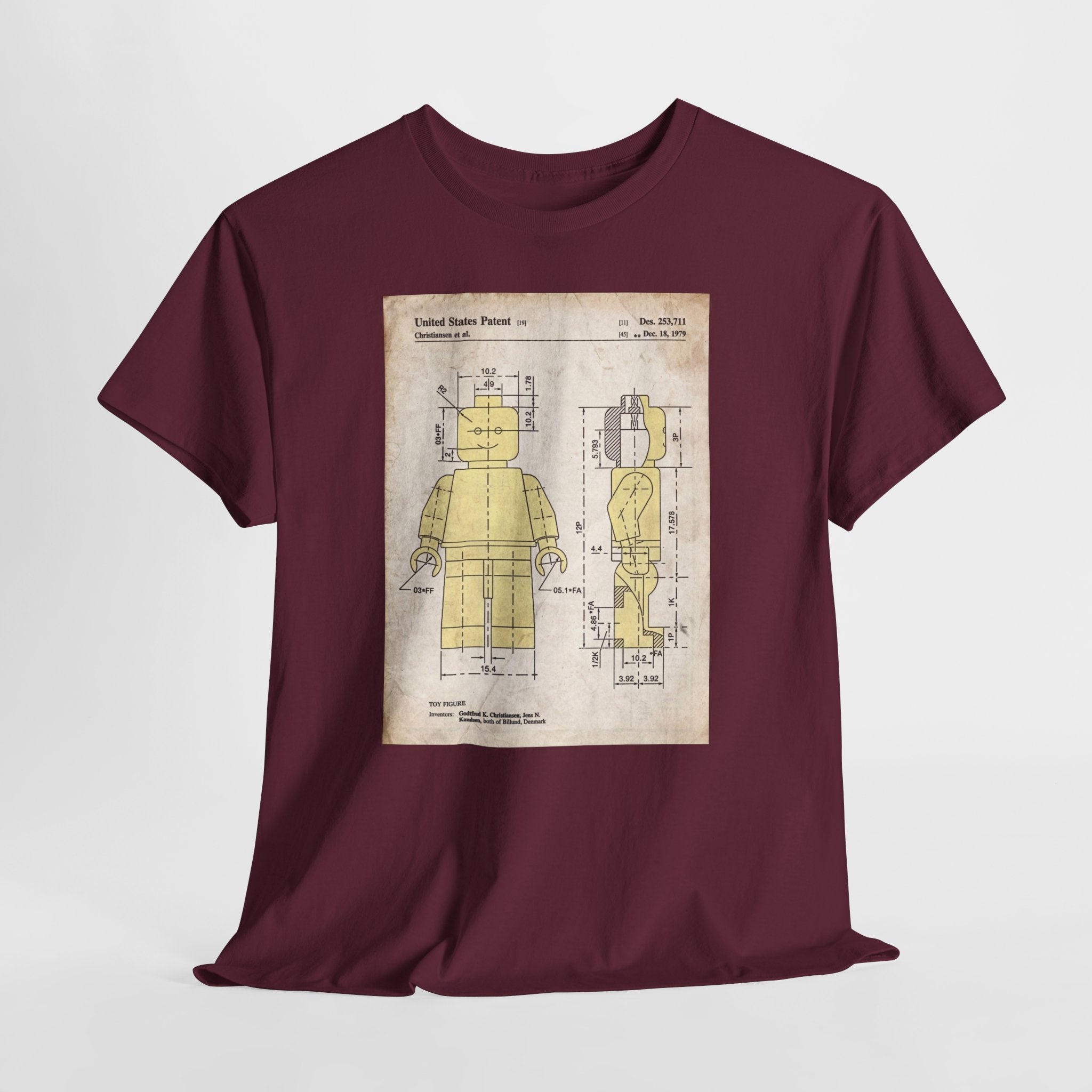 Lego Minifigure Patent — T‑Shirt