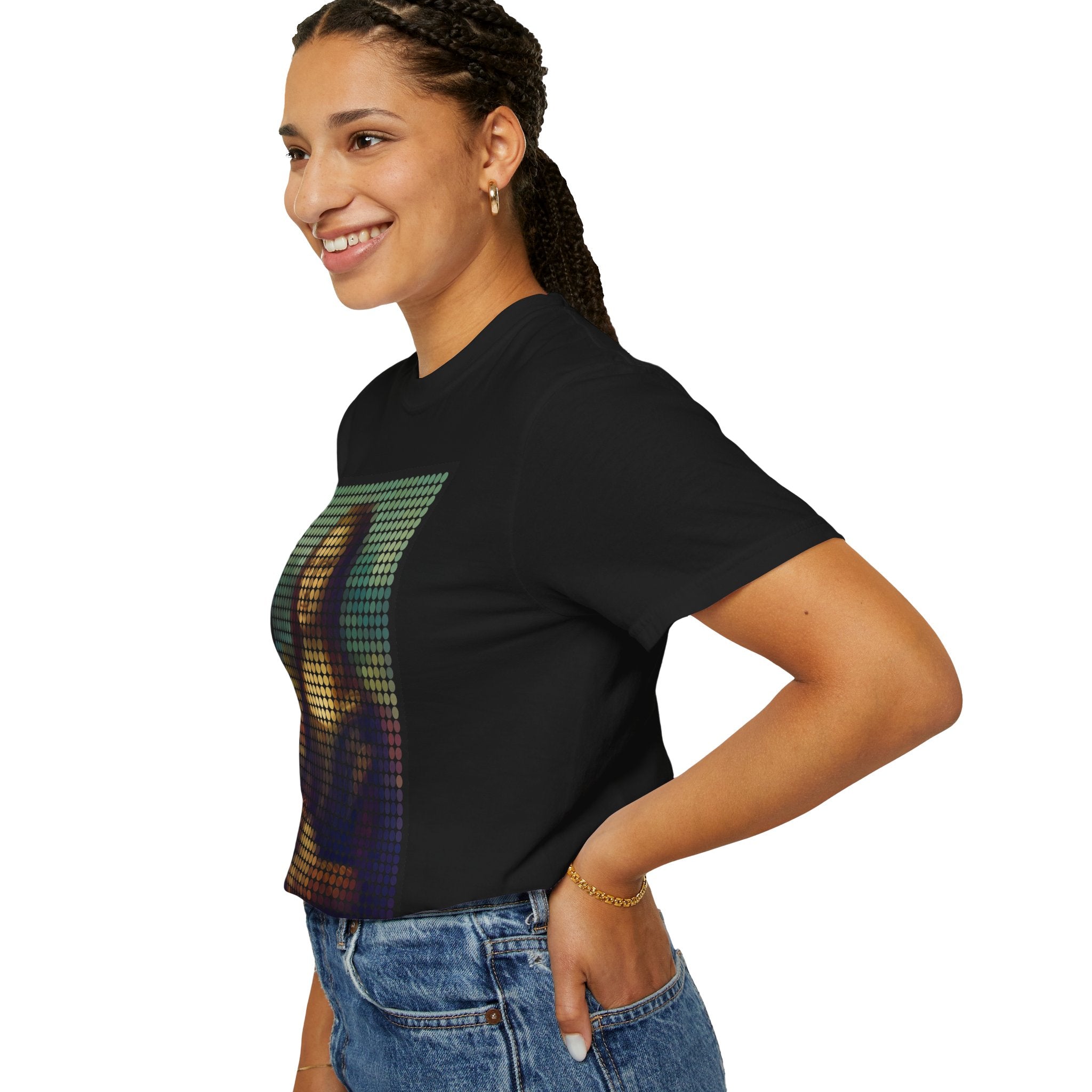 Mona Lisa Pixel Art — T-Shirt