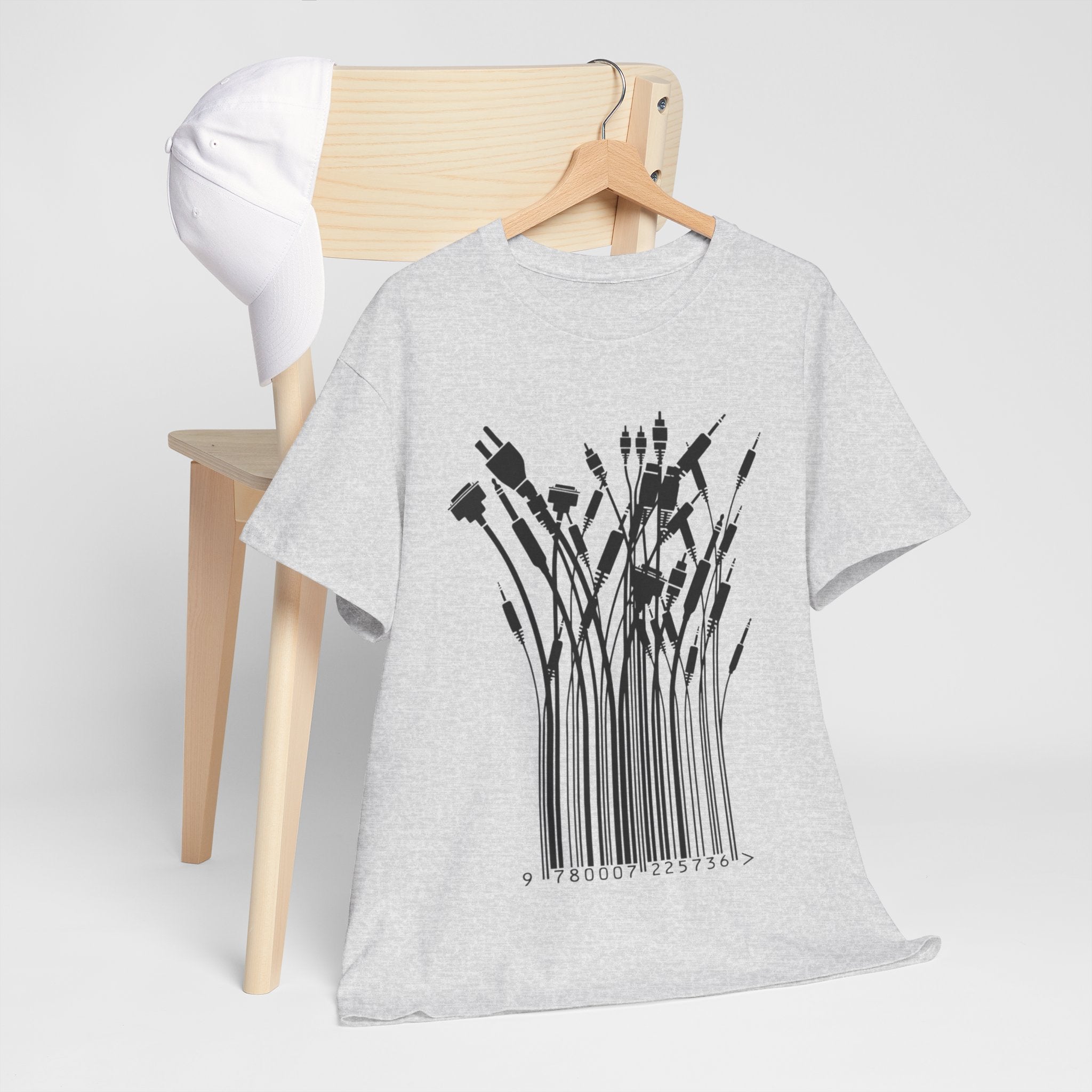 Barcode Wildflowers — T-Shirt
