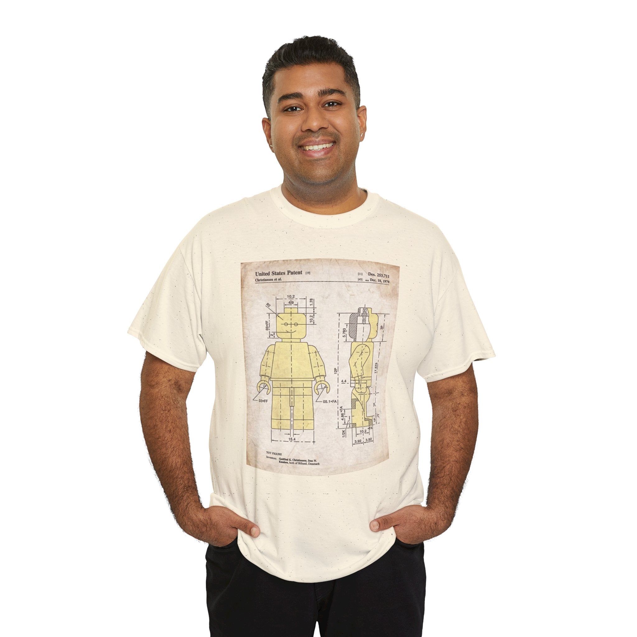 Lego Minifigure Patent — T‑Shirt