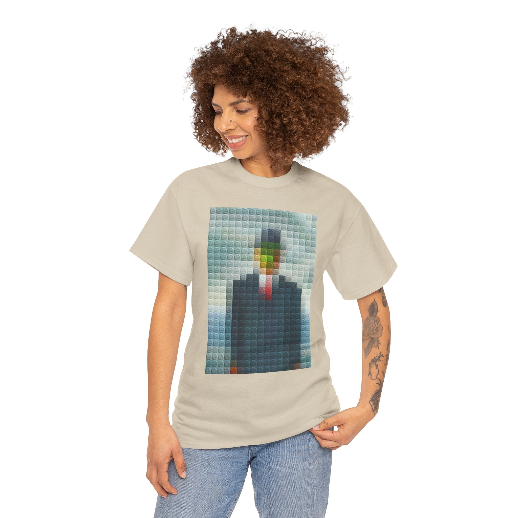 Surreal Pixelated Man - T-Shirt