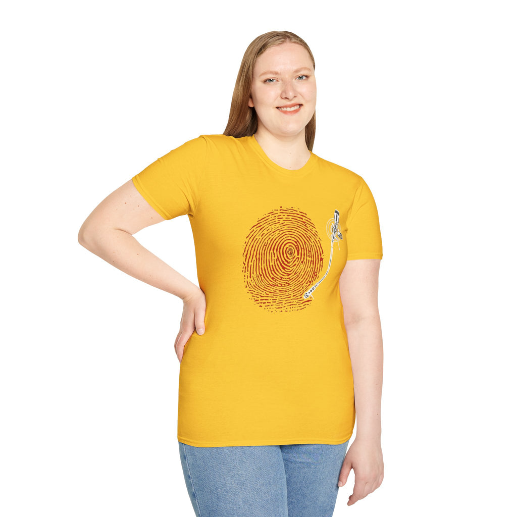 Fingerprint Turntable — T-Shirt