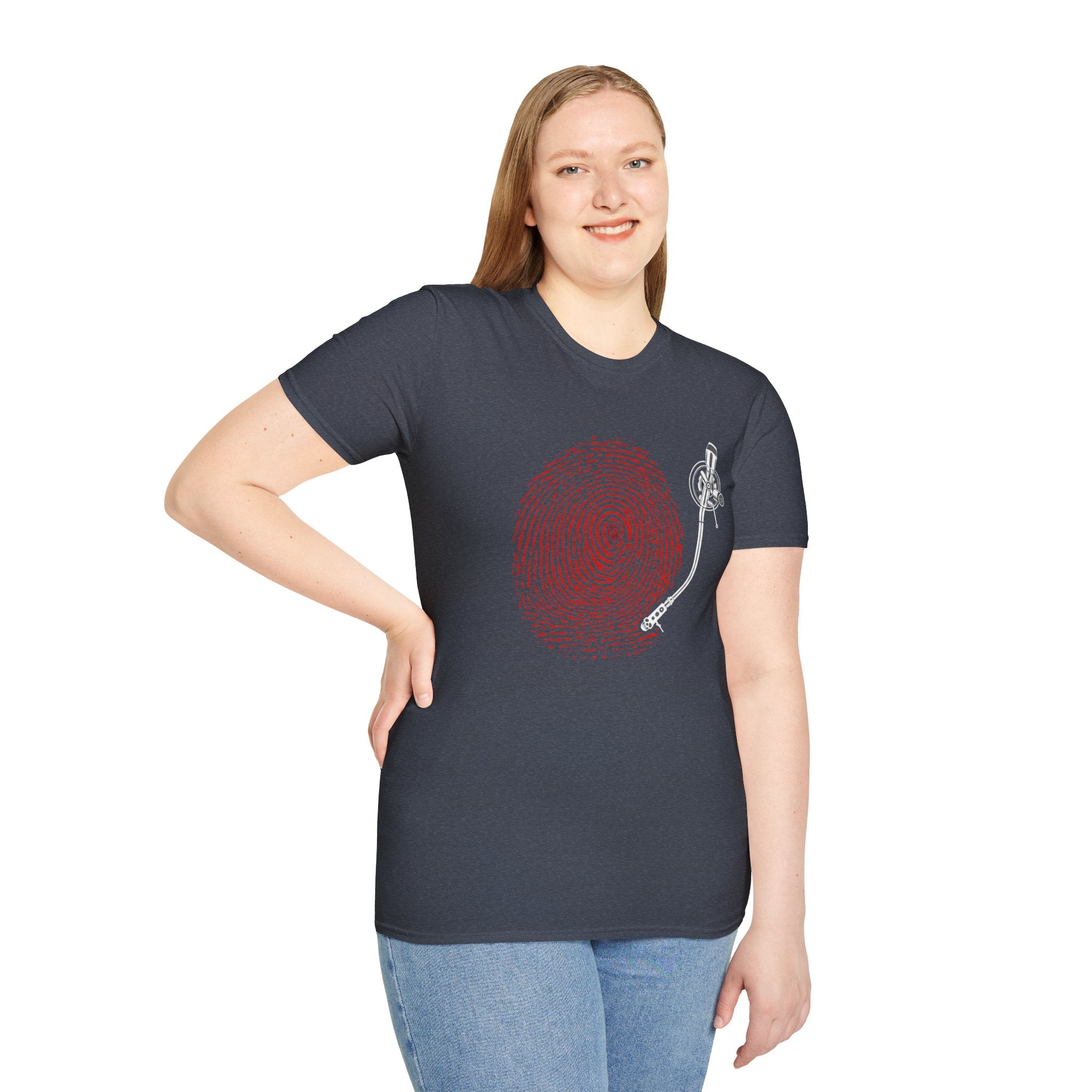 Fingerprint Turntable — T-Shirt
