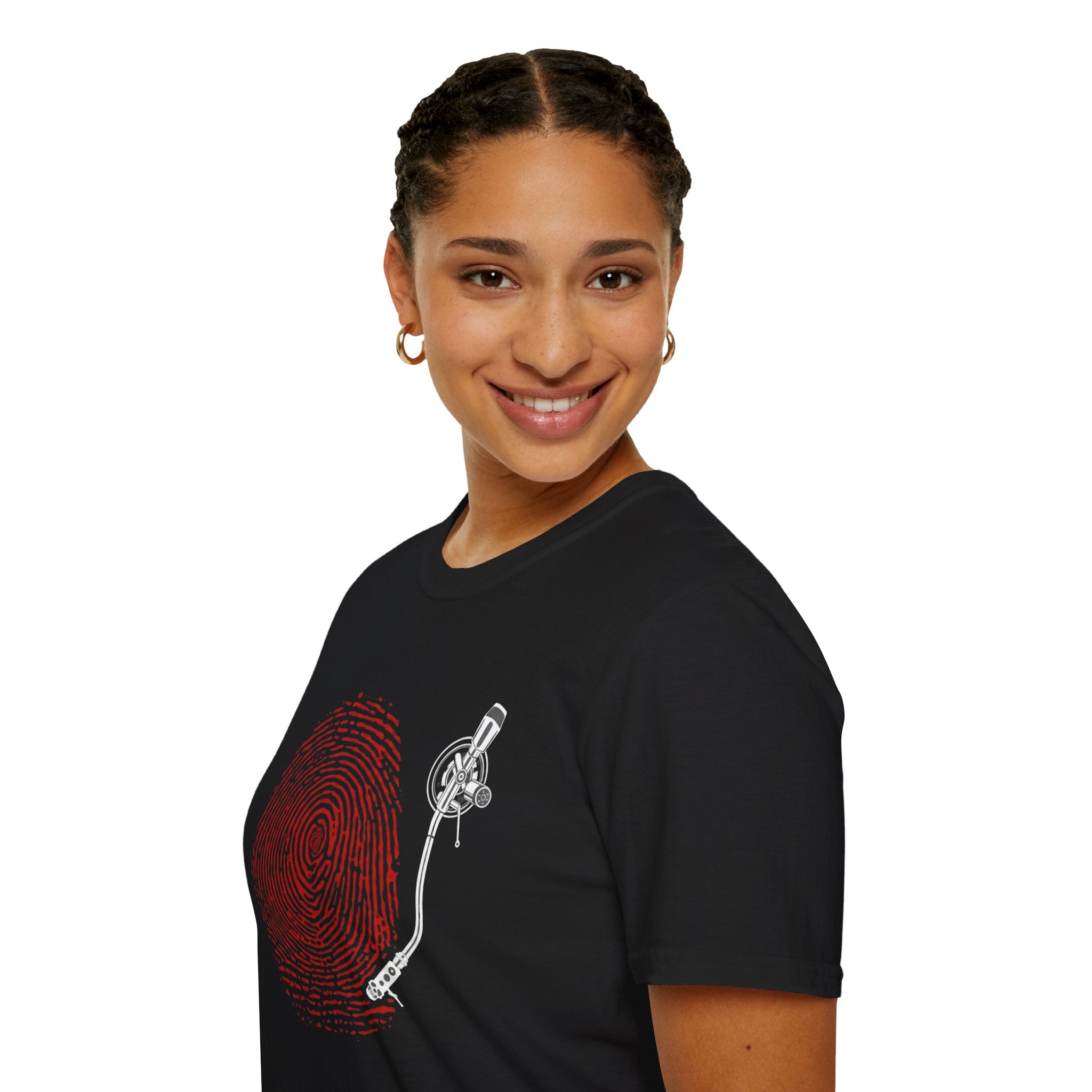 Fingerprint Turntable — T-Shirt