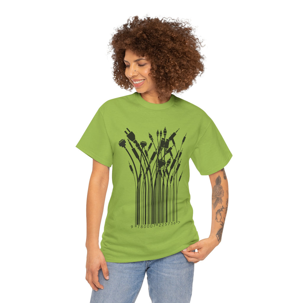 Barcode Wildflowers — T-Shirt