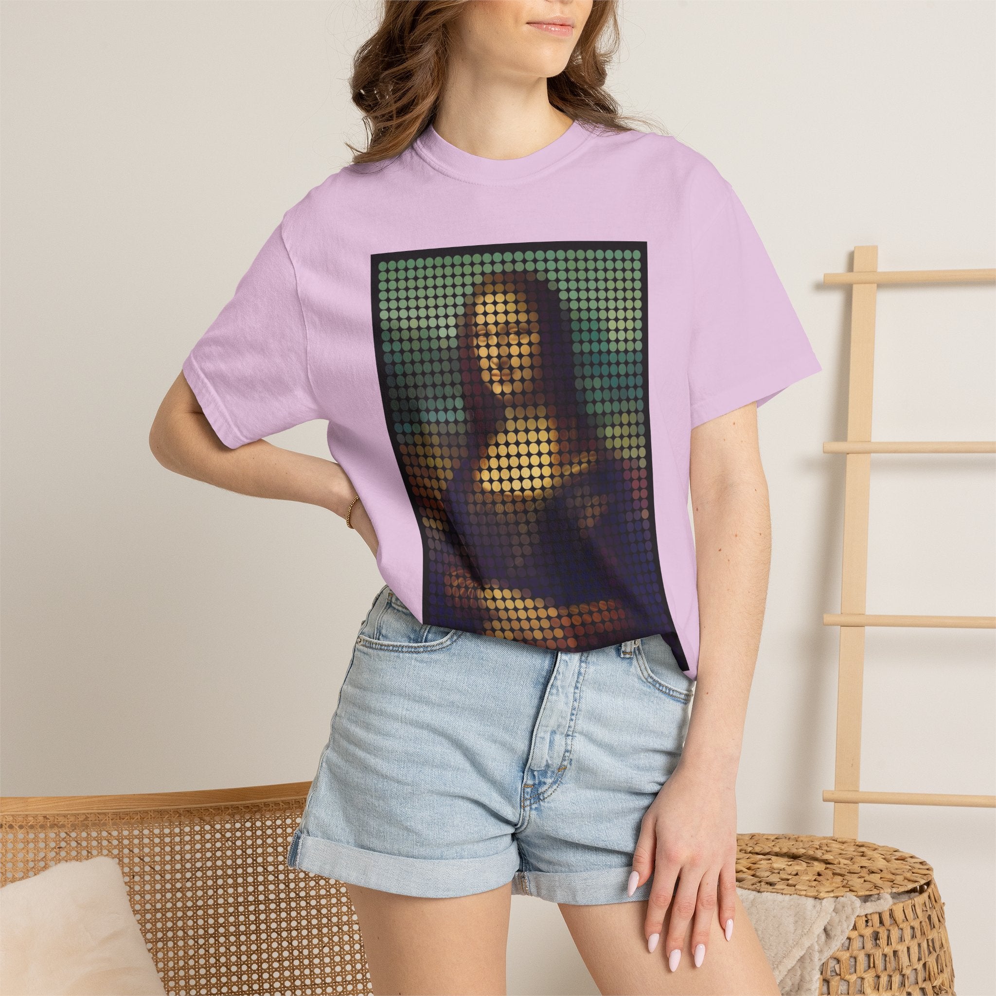 Mona Lisa Pixel Art — T-Shirt