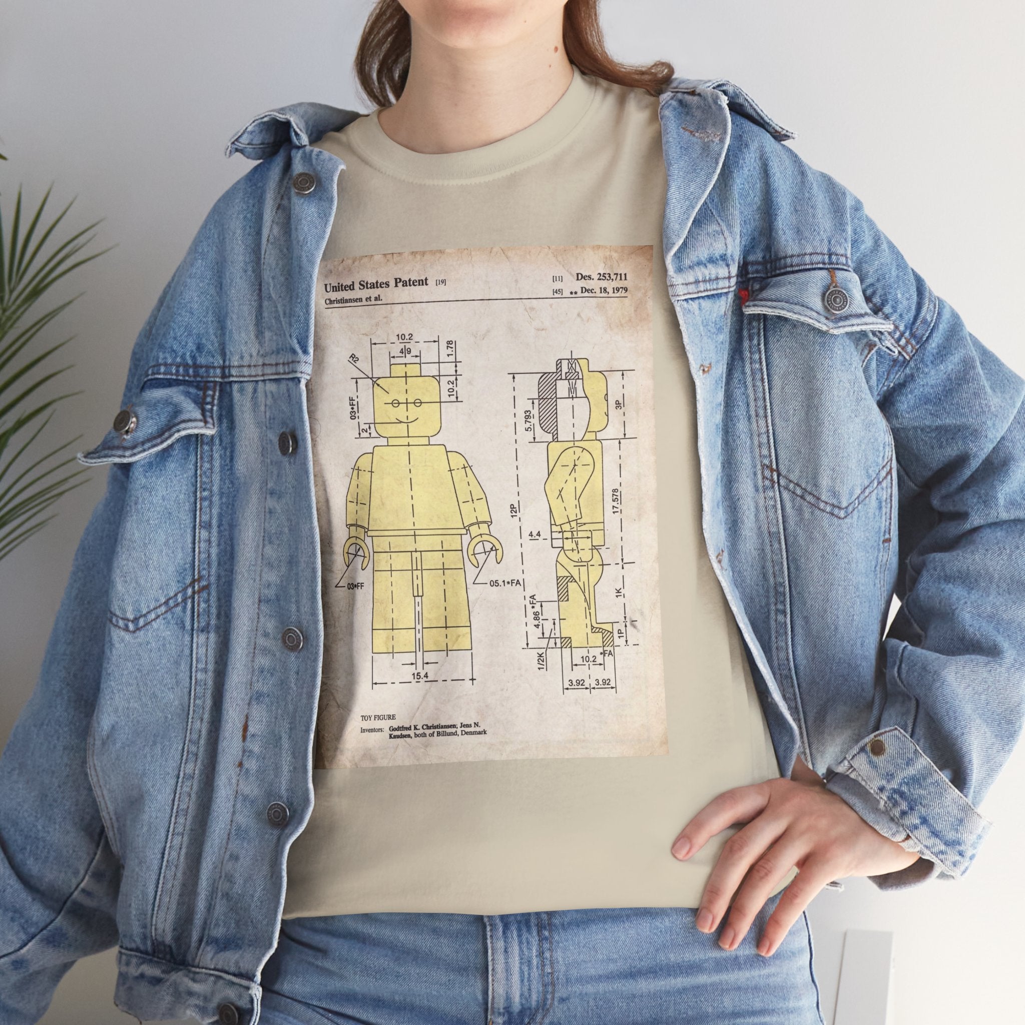 Lego Minifigure Patent — T‑Shirt