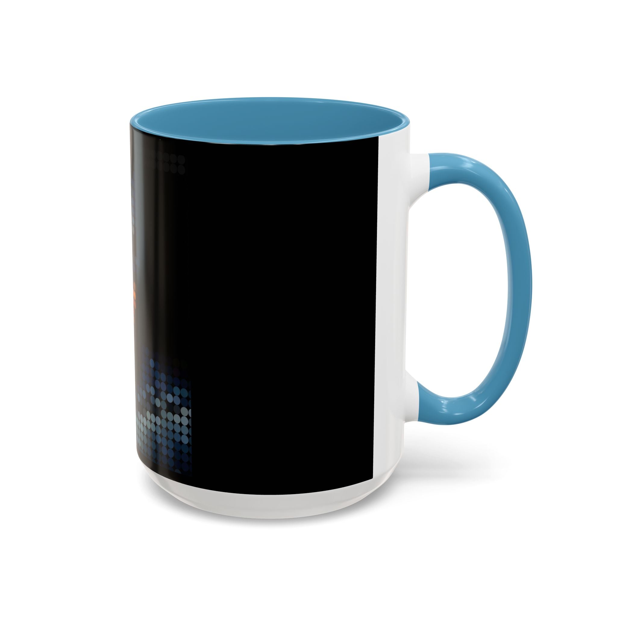 Pixel Art Dark Knight — Coffee Mug