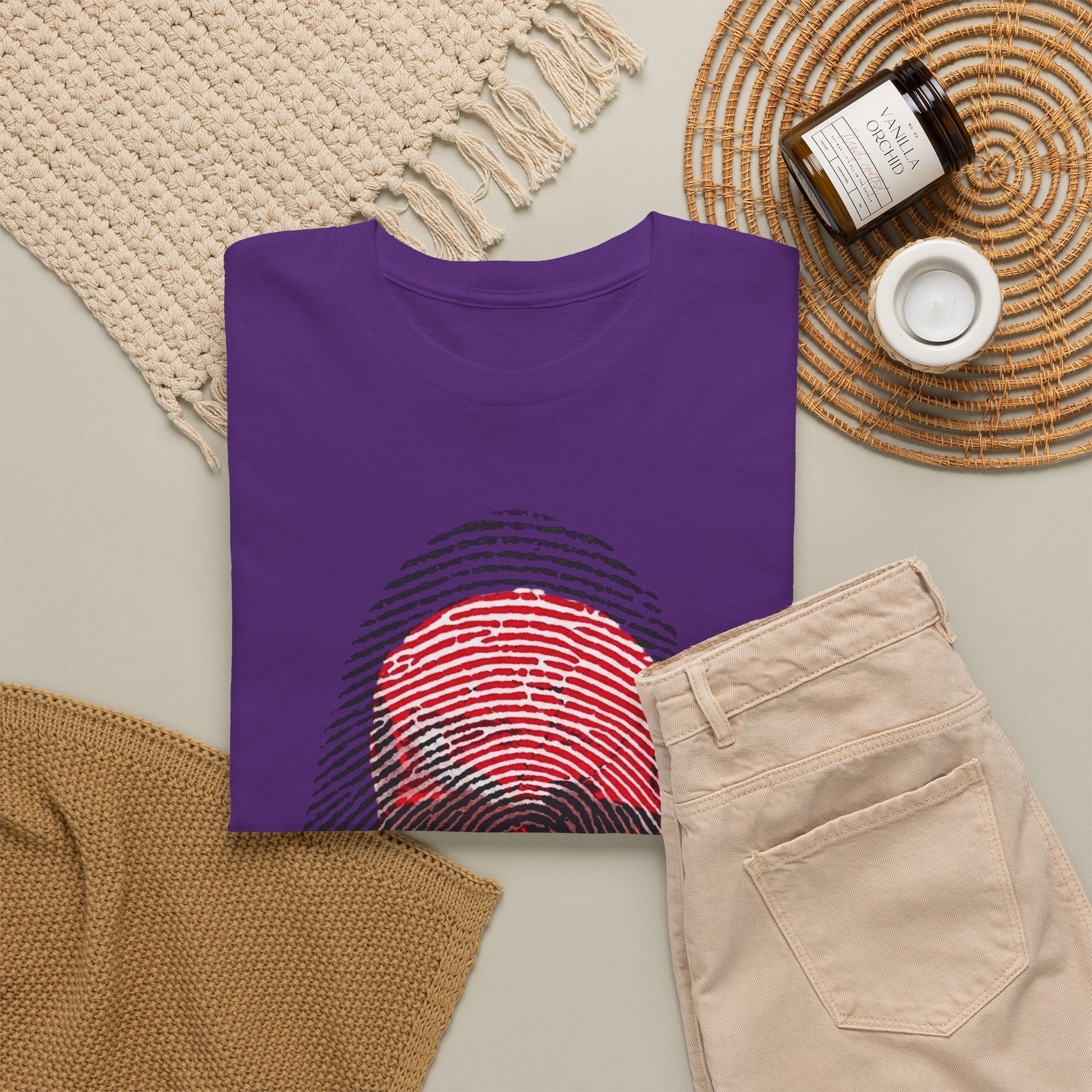 Skull Fingerprint — T-Shirt