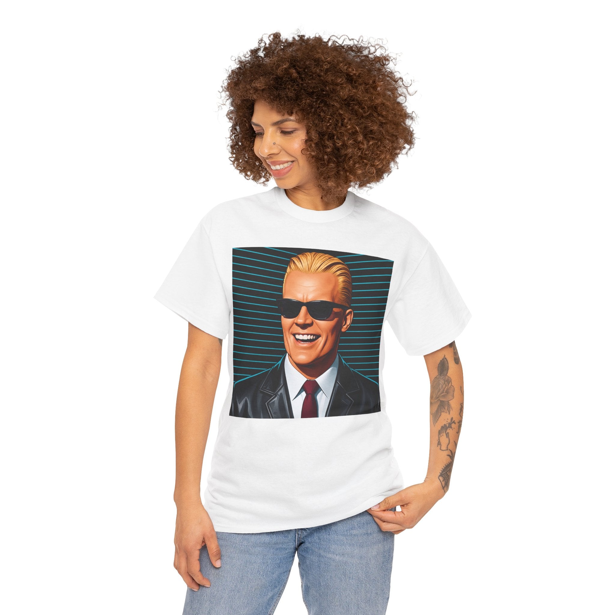 'MAX HEADROOM' — T shirt