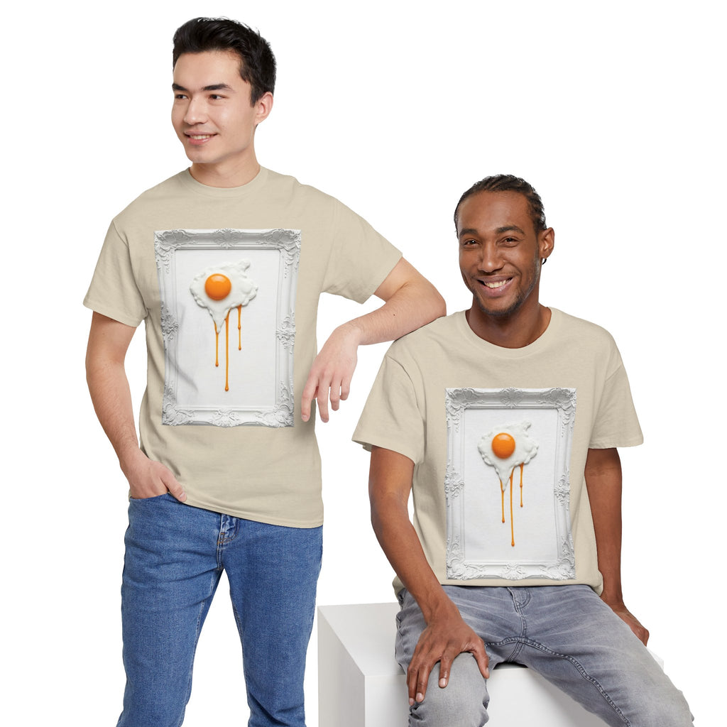 Artful Drip Fried Egg — T‑Shirt
