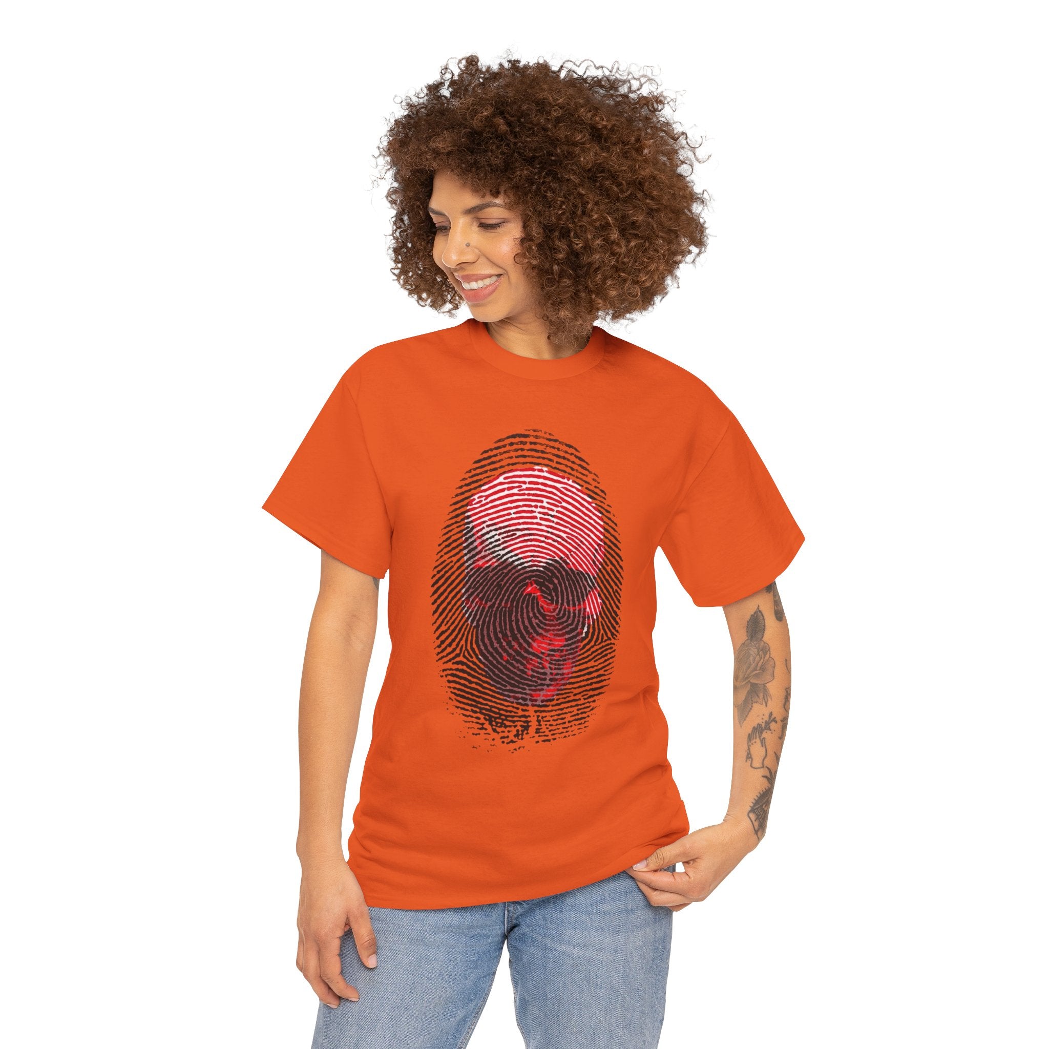 Skull Fingerprint — T-Shirt