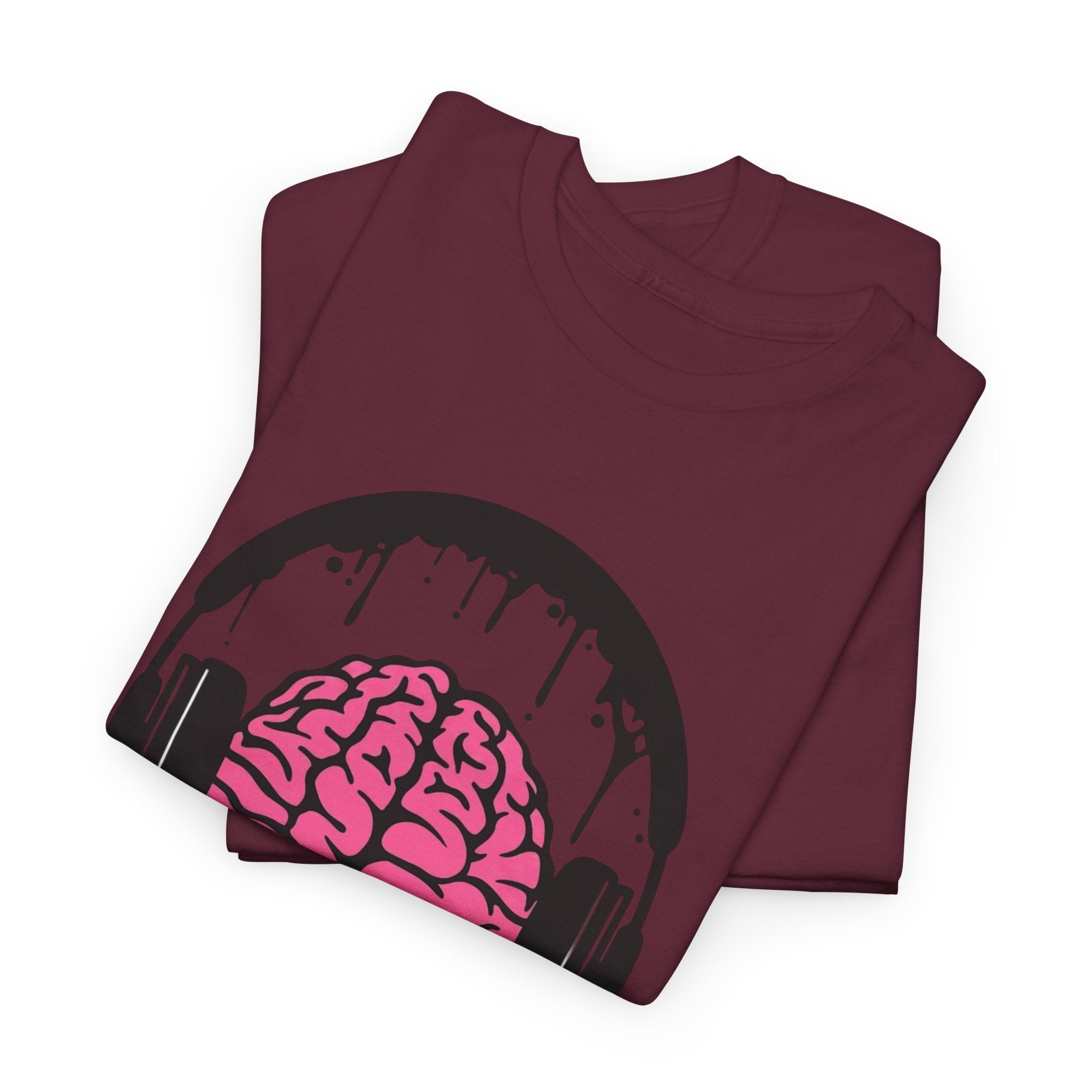 Music Lover Dripping Brain — T-Shirt