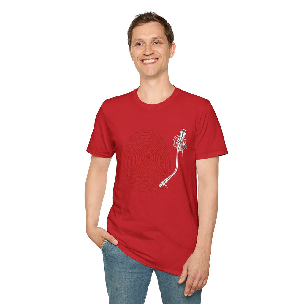Fingerprint Turntable — T-Shirt