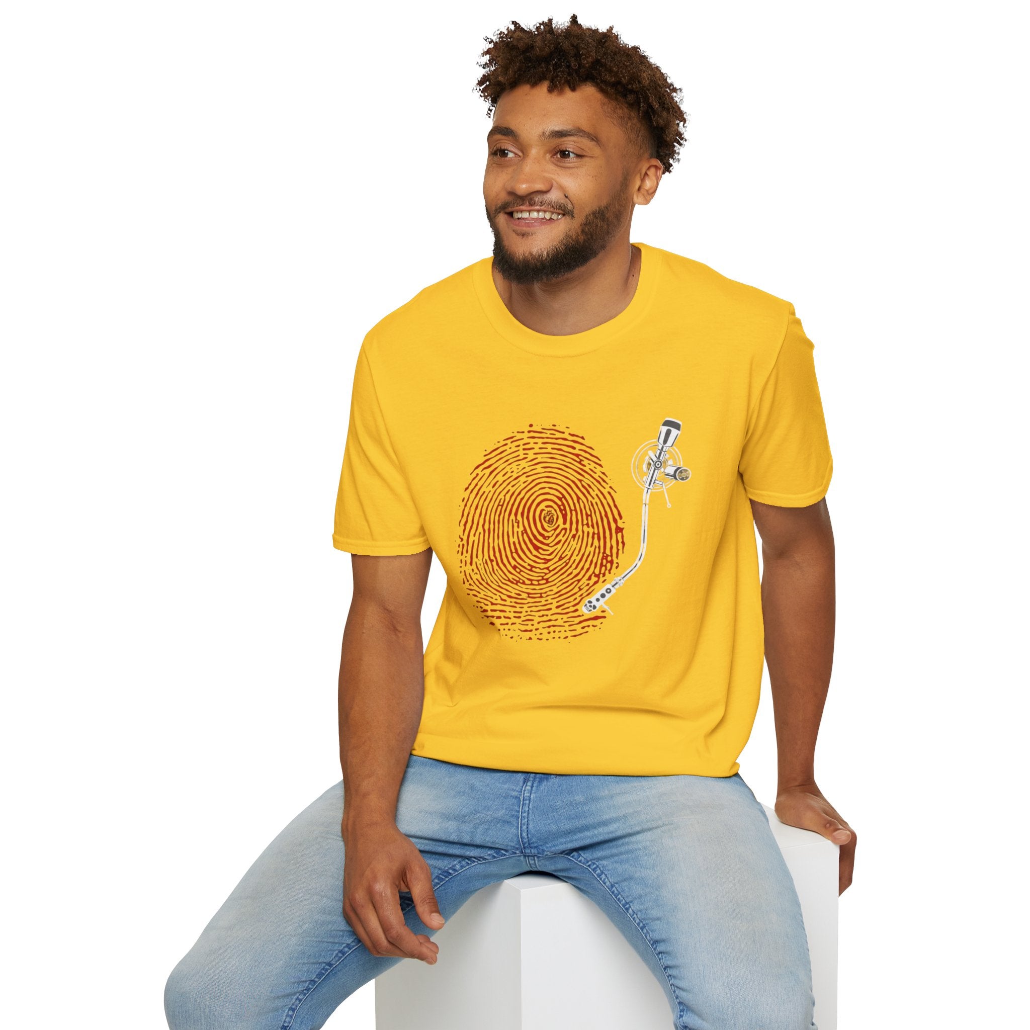 Fingerprint Turntable — T-Shirt