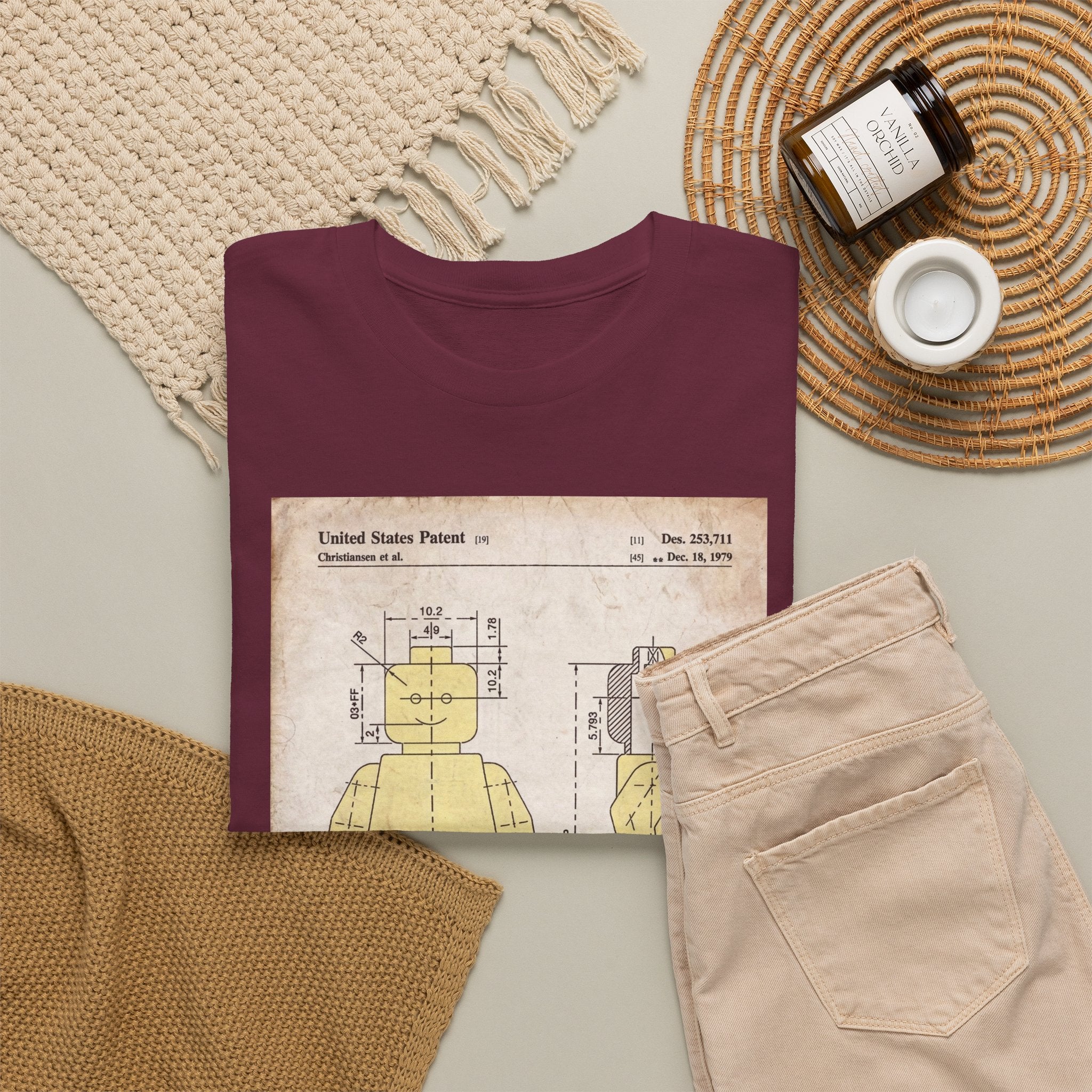 Lego Minifigure Patent — T‑Shirt