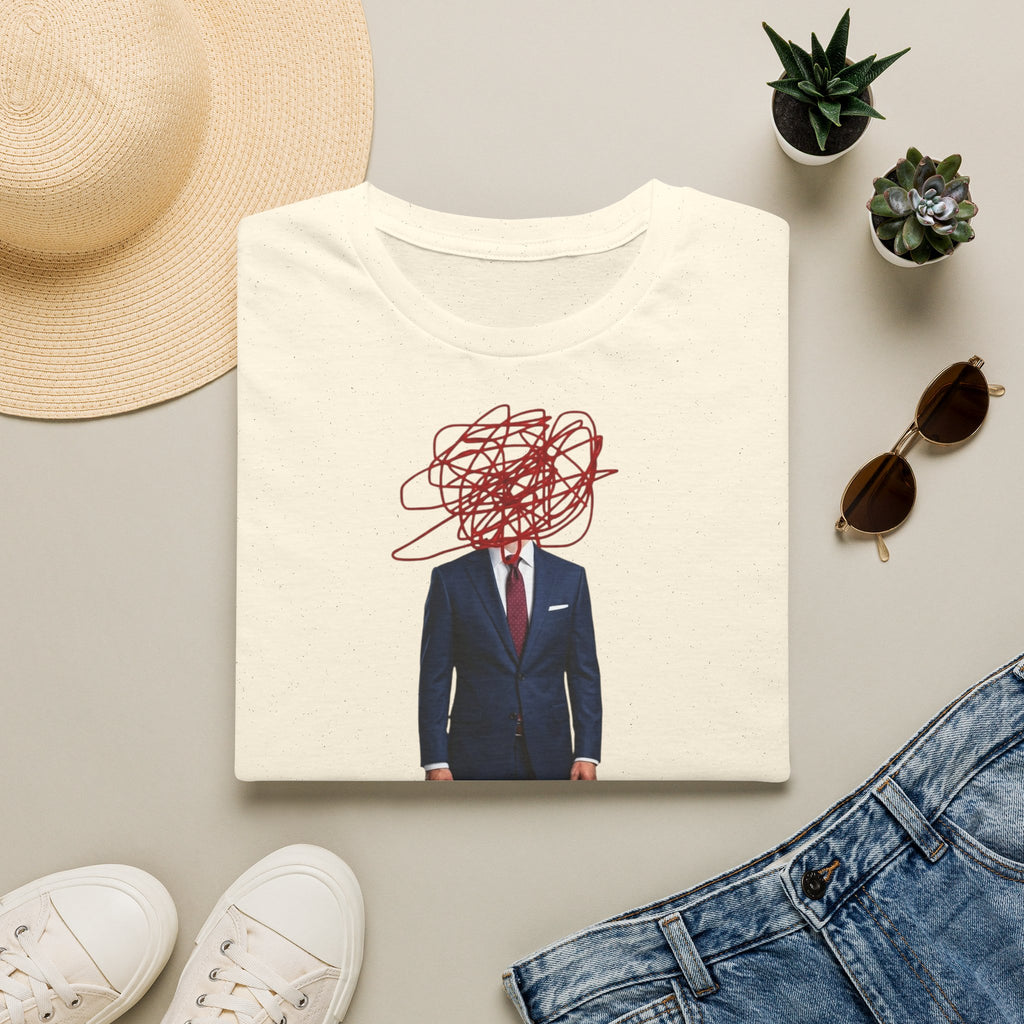 Anxious Businessman T-Shirt – Funny Office Humor Graphic Tee