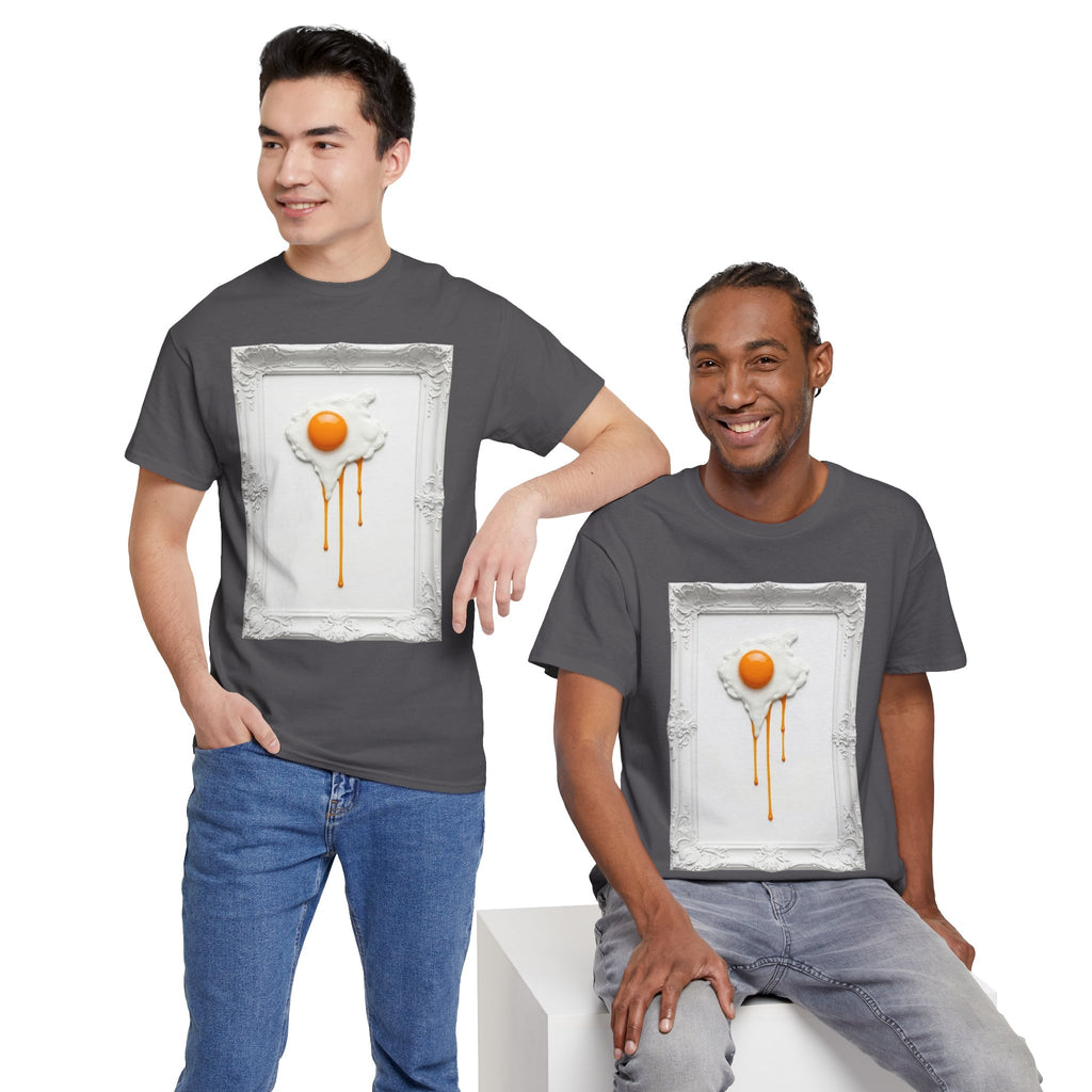 Artful Drip Fried Egg — T‑Shirt