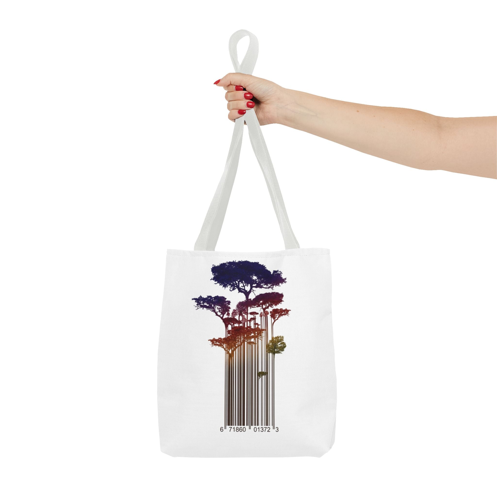 Barcode Forest — Tote Bag
