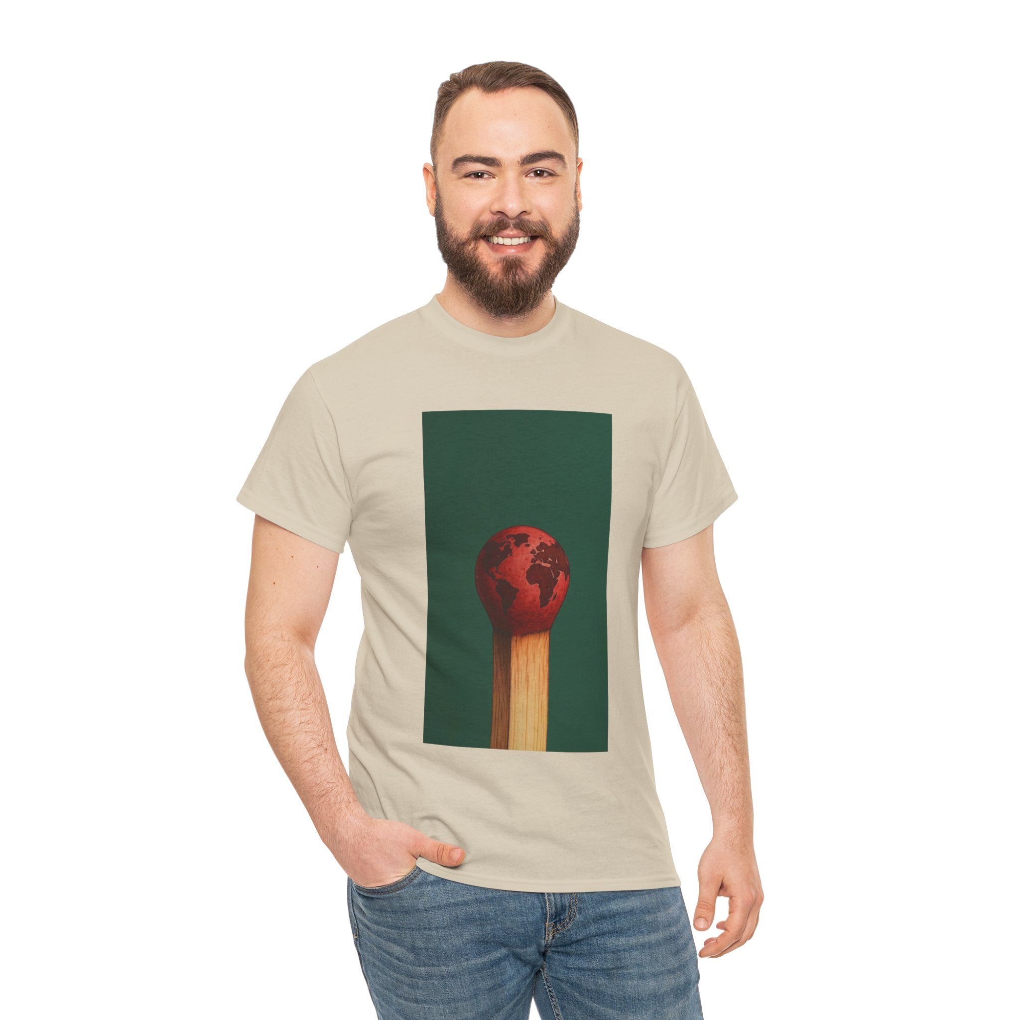 Matchstick Earth — T‑Shirt
