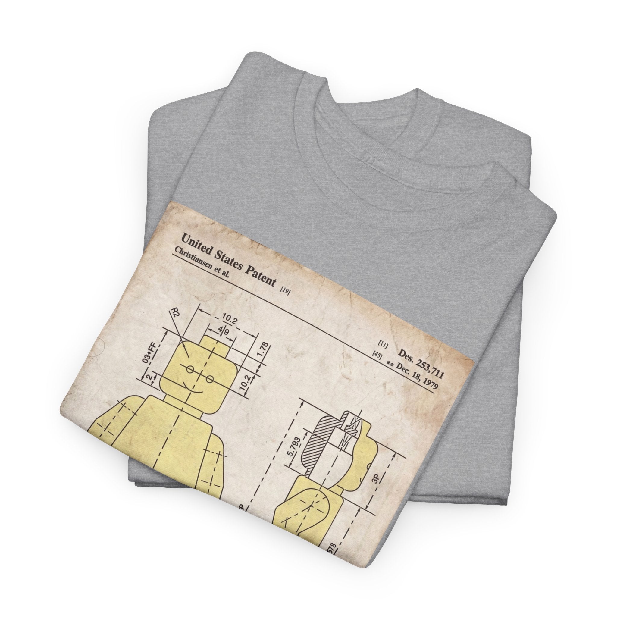 Lego Minifigure Patent — T‑Shirt