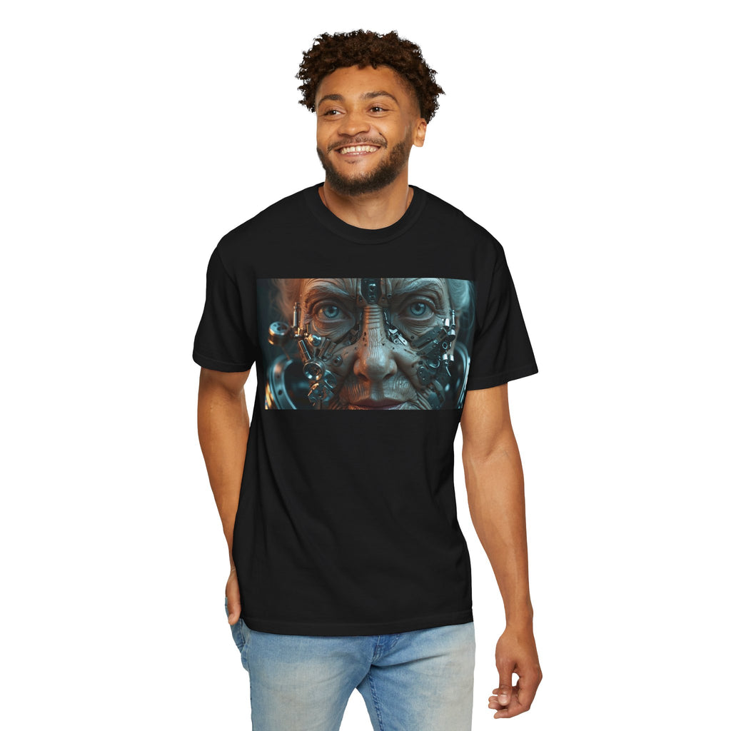 Cybernetic Old Face —T‑Shirt