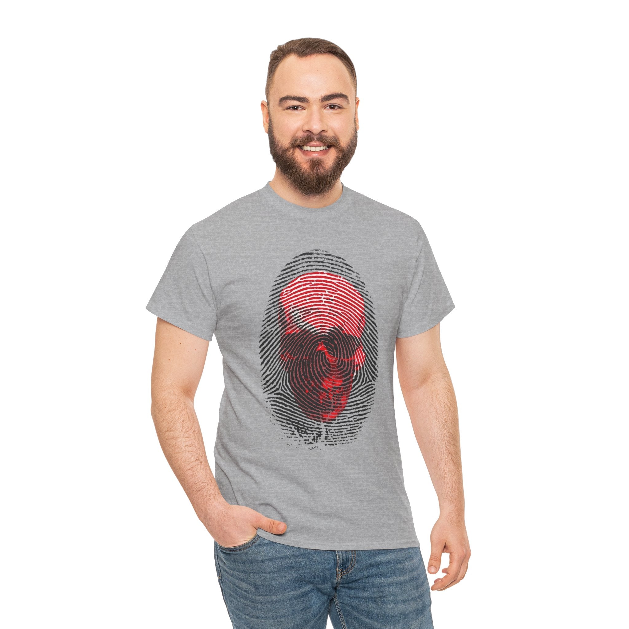 Skull Fingerprint — T-Shirt