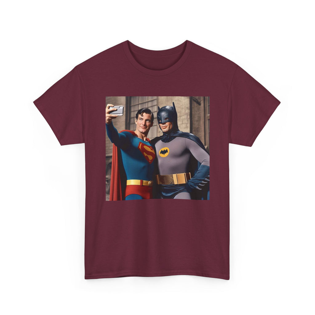 Retro Superhero Selfie - T shirt